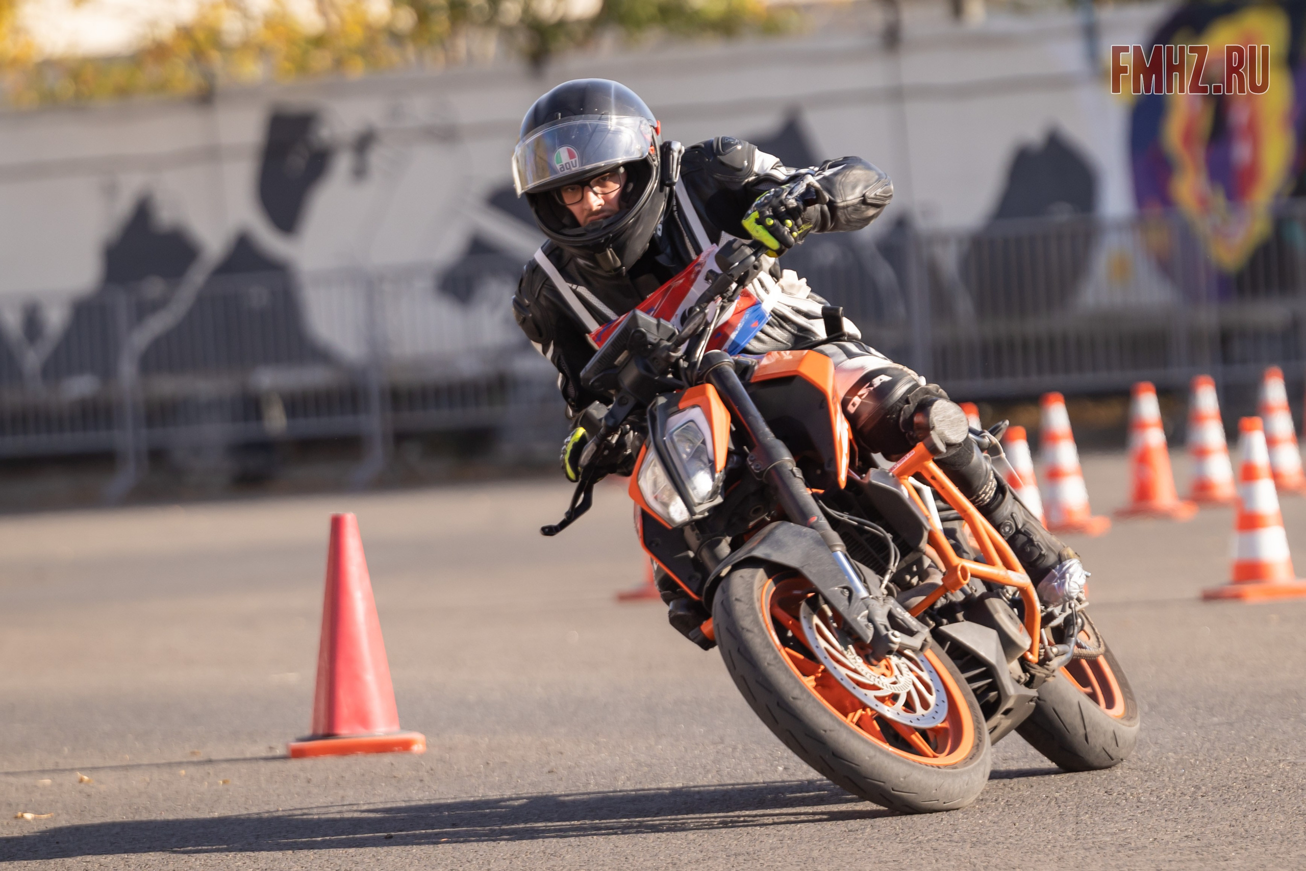 Соревнования по мотоджимхане на площадке Мосгортранс 15.09.2024. Фотограф Владимир Охрименко