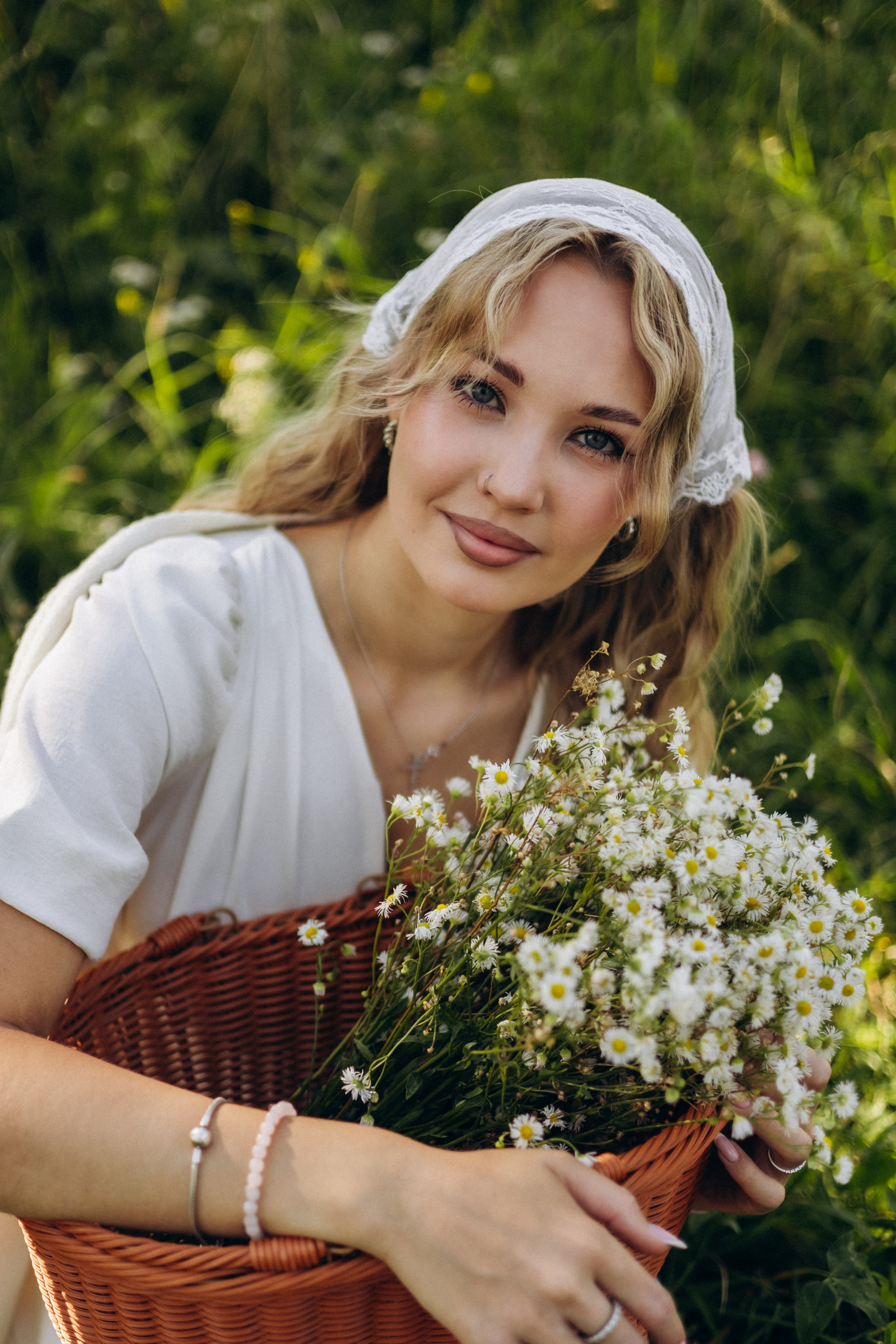 Женский портрет (15.08.2025) д. Величково (Калужская обл.). Надежда Стар семейный и церковный фотограф в Жукове и Калужской области