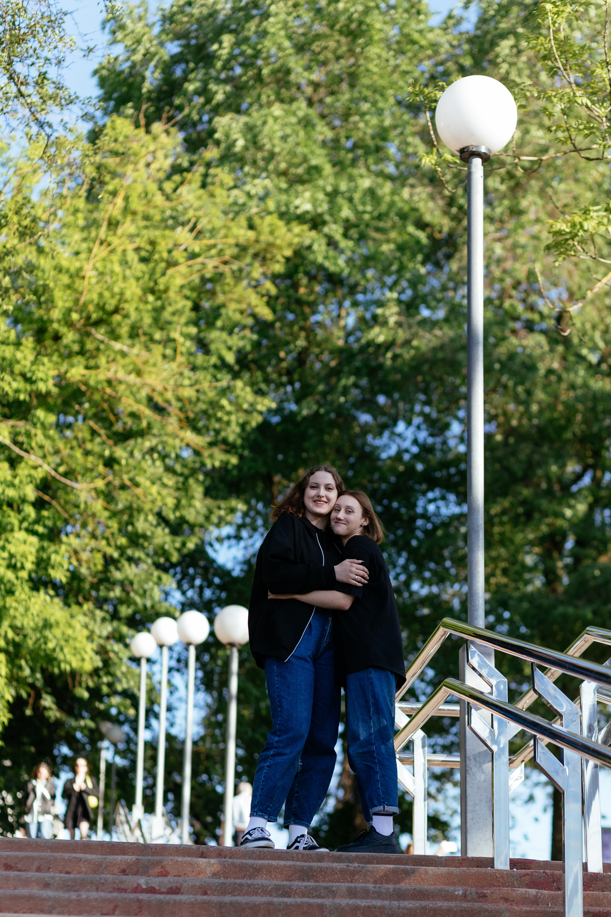 Саша и Лера. Прогулка по вечернему Минску. Семейный фотограф в Минске Приболовец Светлана