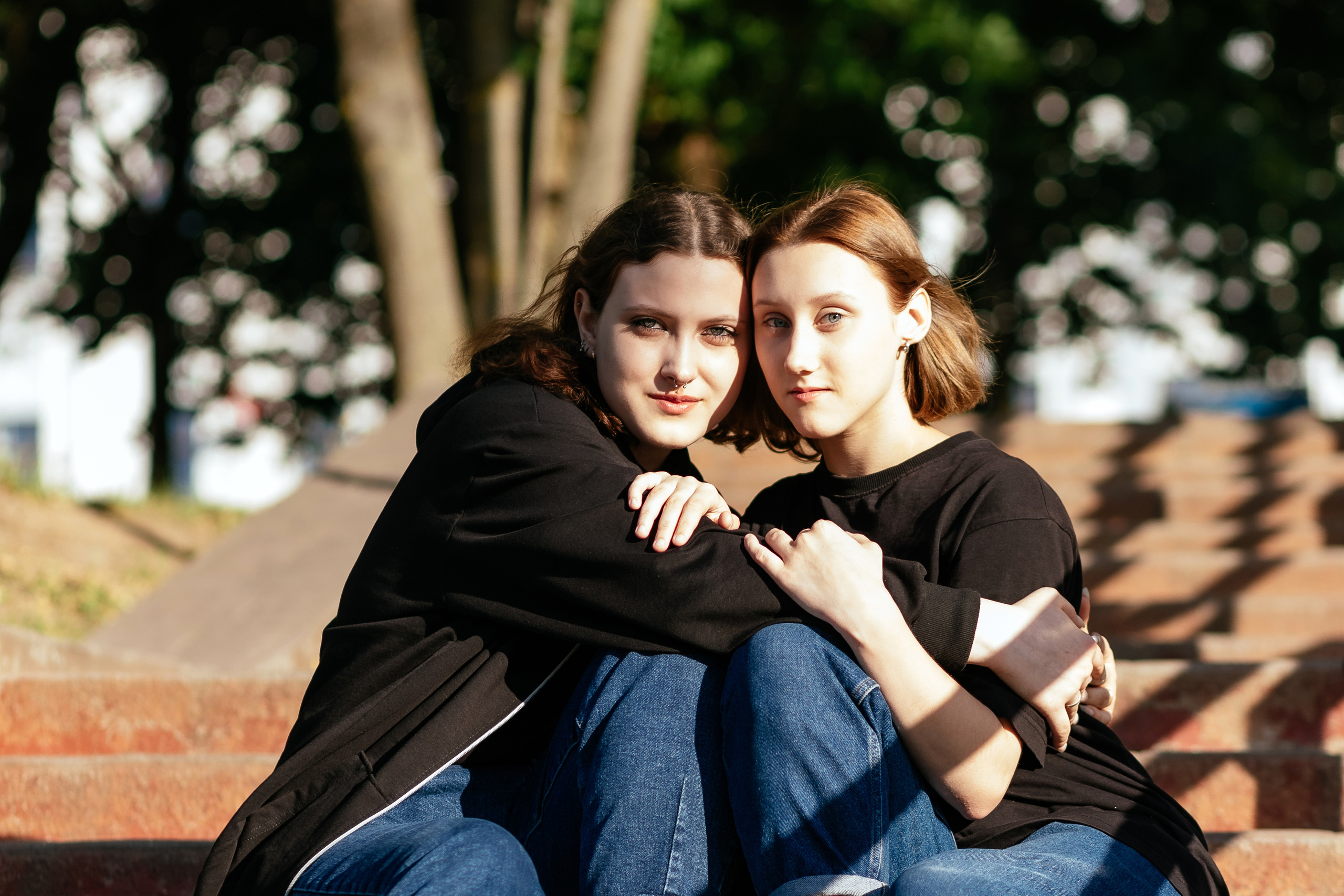 Саша и Лера. Прогулка по вечернему Минску. Семейный фотограф в Минске Приболовец Светлана