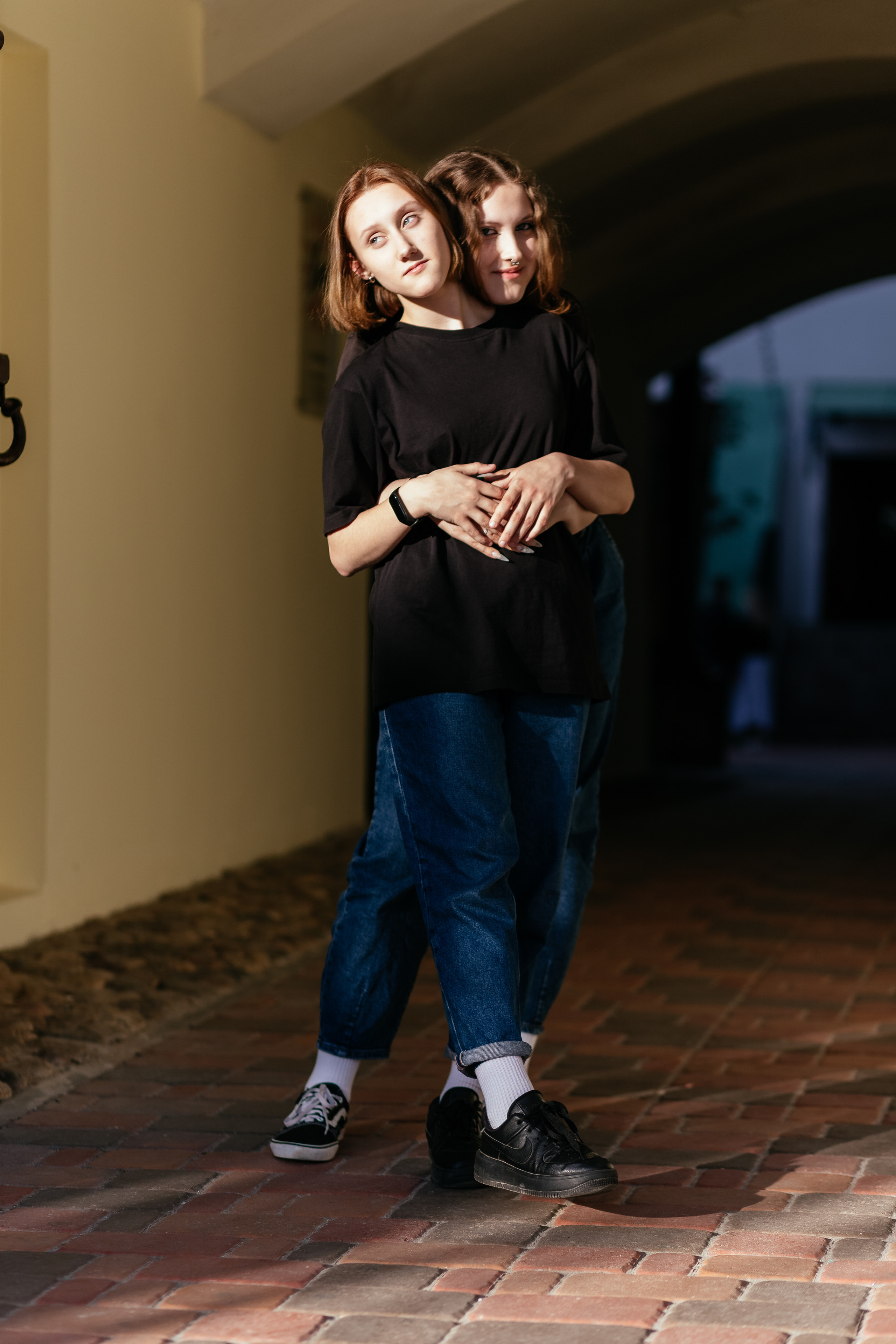 Саша и Лера. Прогулка по вечернему Минску. Семейный фотограф в Минске Приболовец Светлана