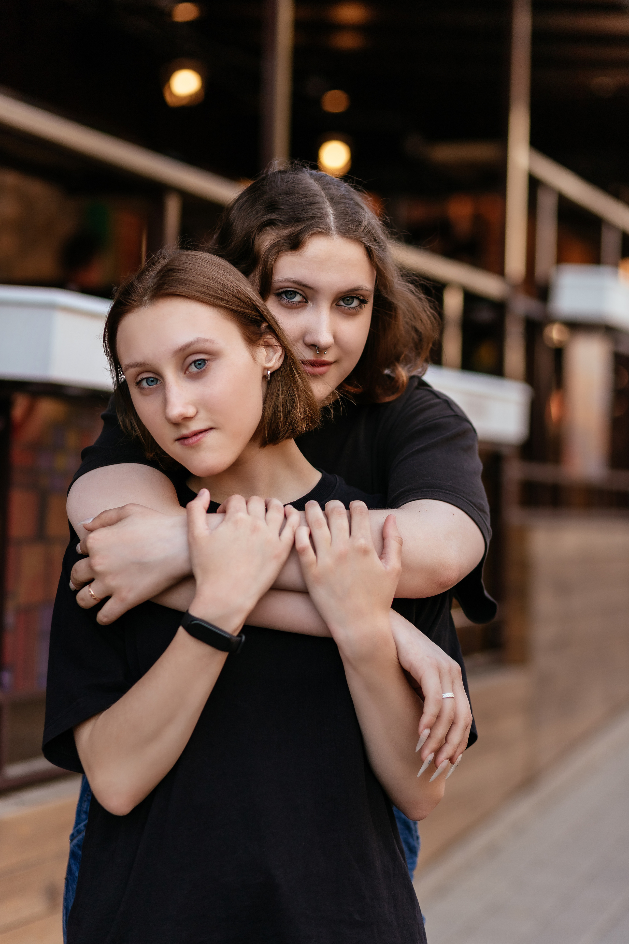 Саша и Лера. Прогулка по вечернему Минску. Семейный фотограф в Минске Приболовец Светлана