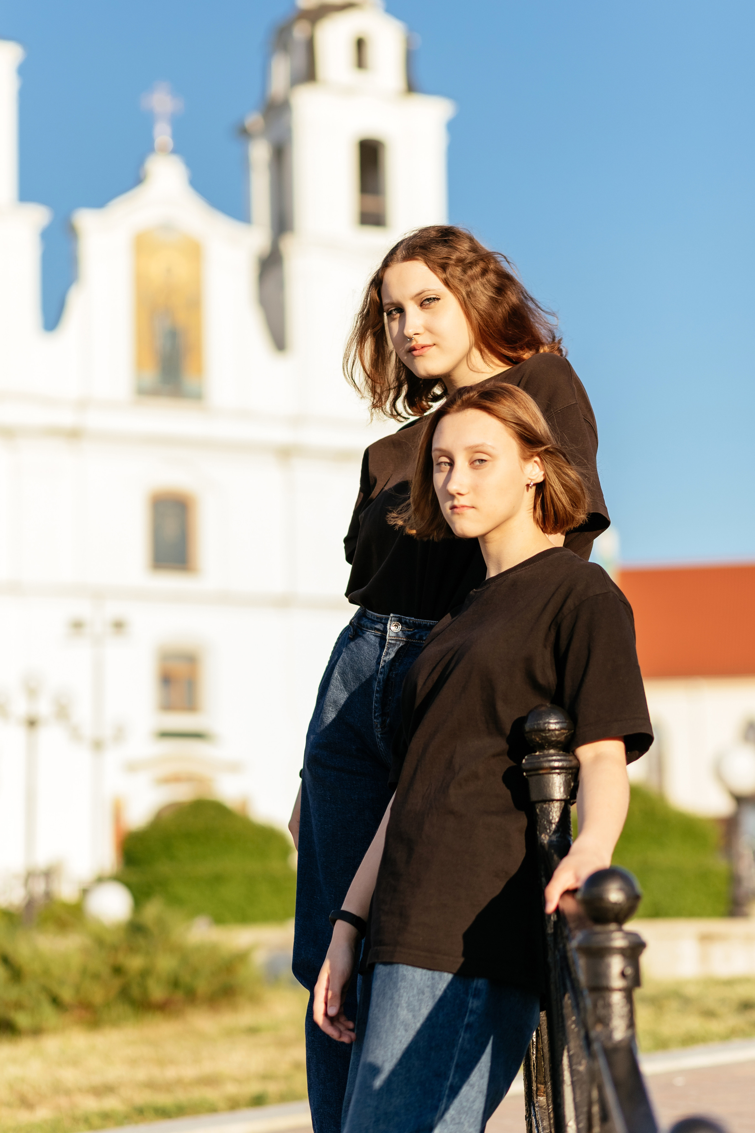 Саша и Лера. Прогулка по вечернему Минску. Семейный фотограф в Минске Приболовец Светлана