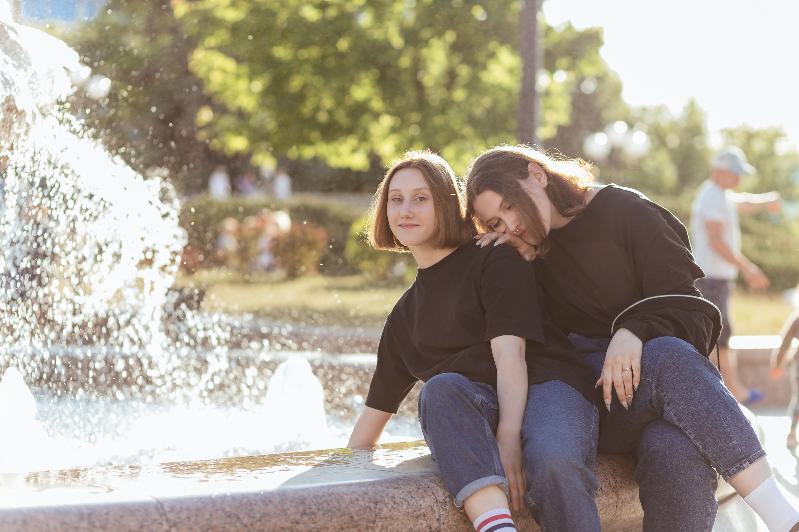 Саша и Лера. Прогулка по вечернему Минску. Семейный фотограф в Минске Приболовец Светлана