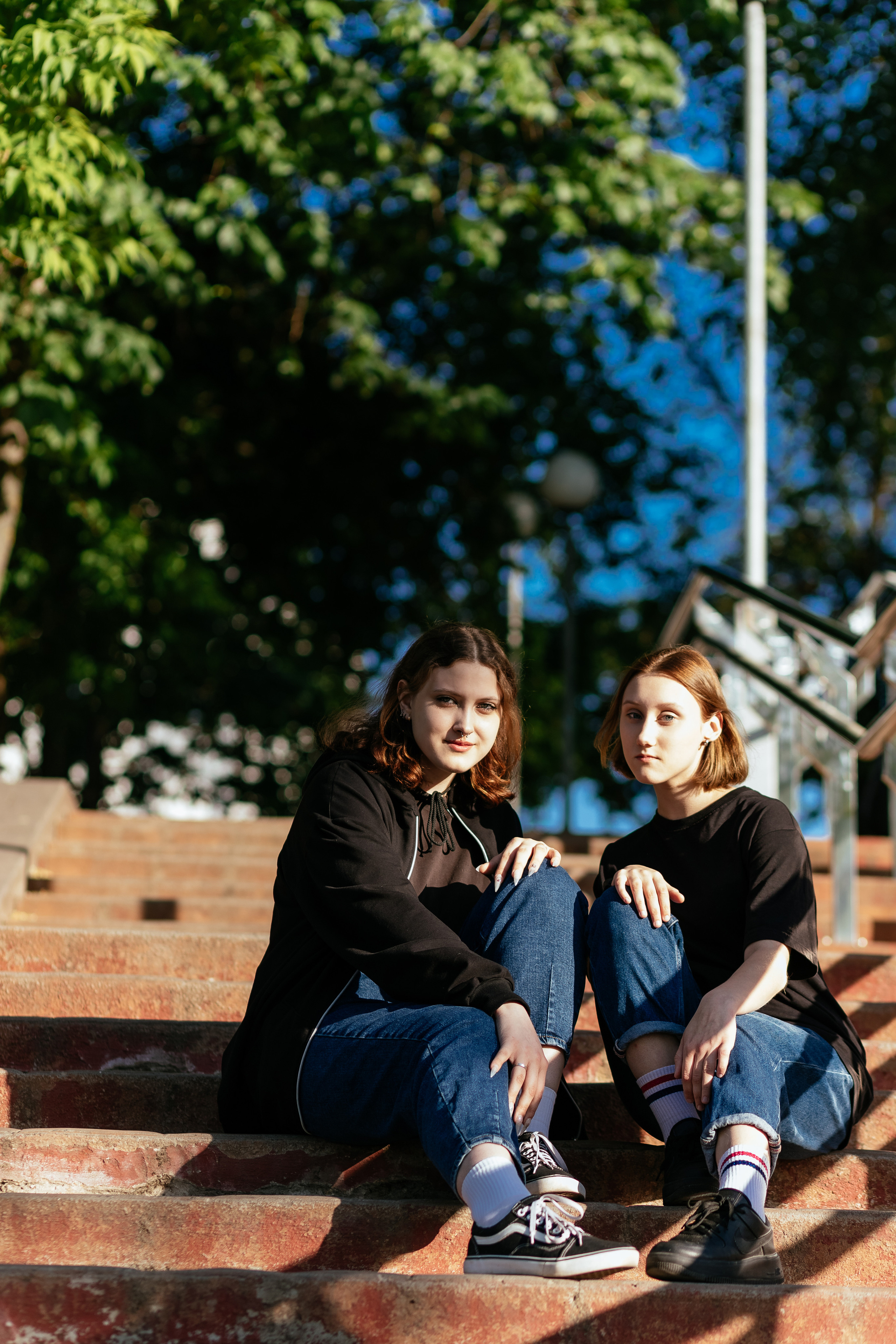 Саша и Лера. Прогулка по вечернему Минску. Семейный фотограф в Минске Приболовец Светлана