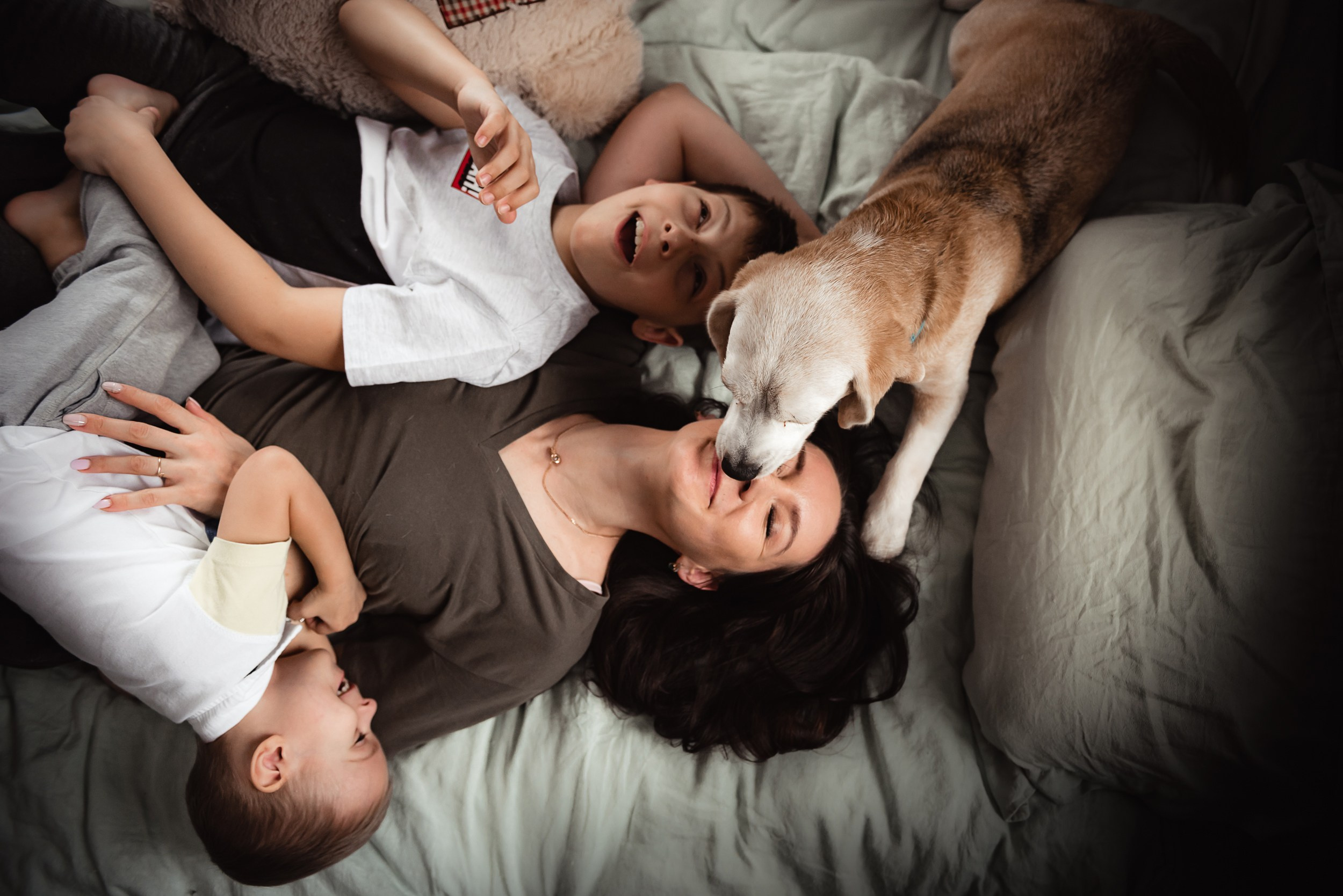 Оля, бигли и семья. Семейный Фотограф в Москве Ирина Хохлова