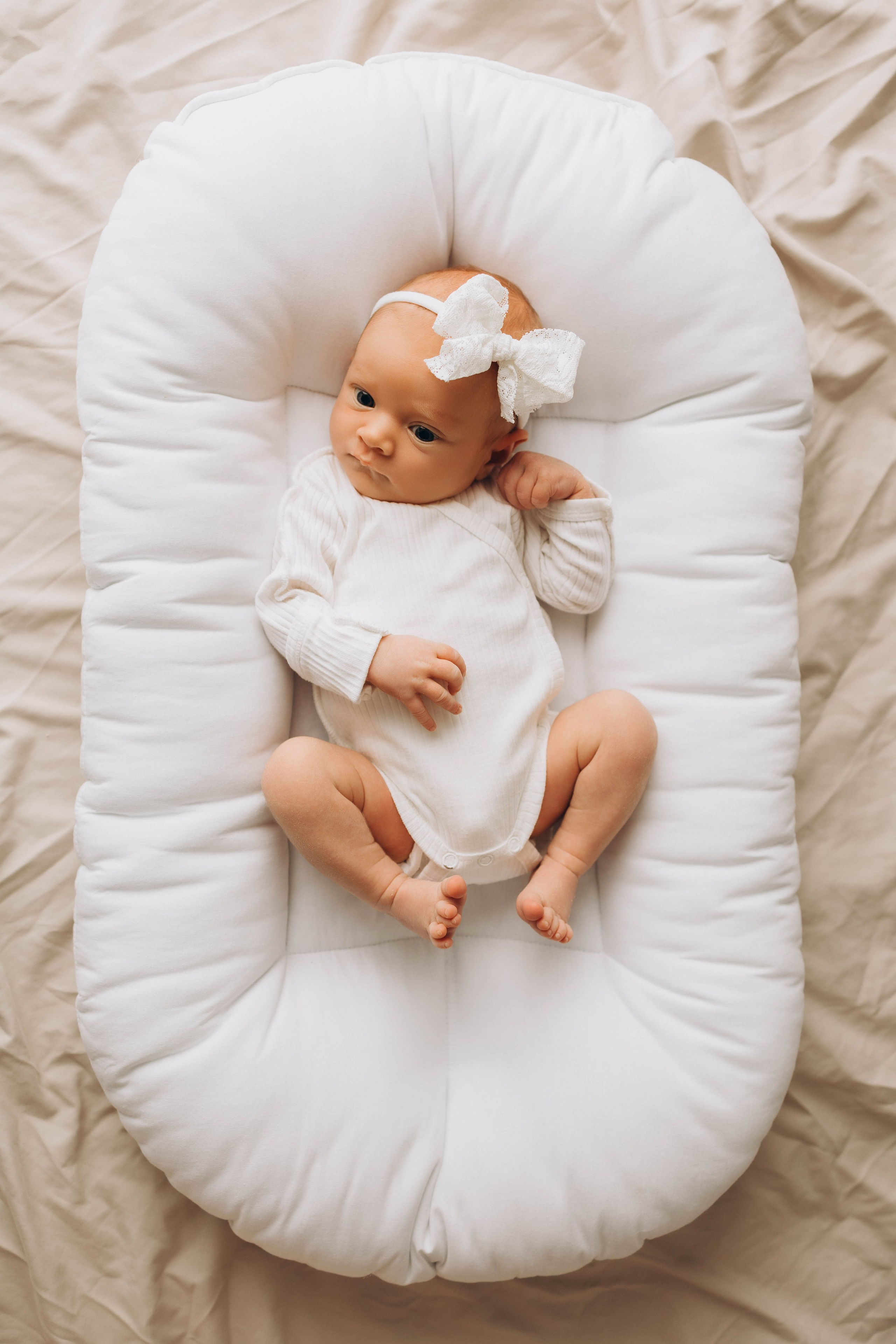 Кира 6 дней. Фотограф новорождённых Newborn Москва