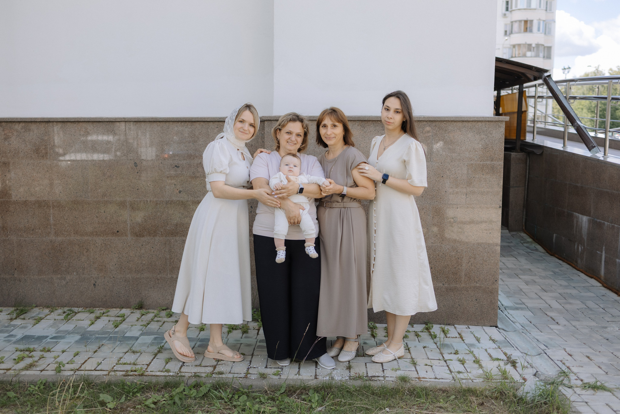 Таинство Крещения Саши. Фотограф новорождённых Newborn Москва