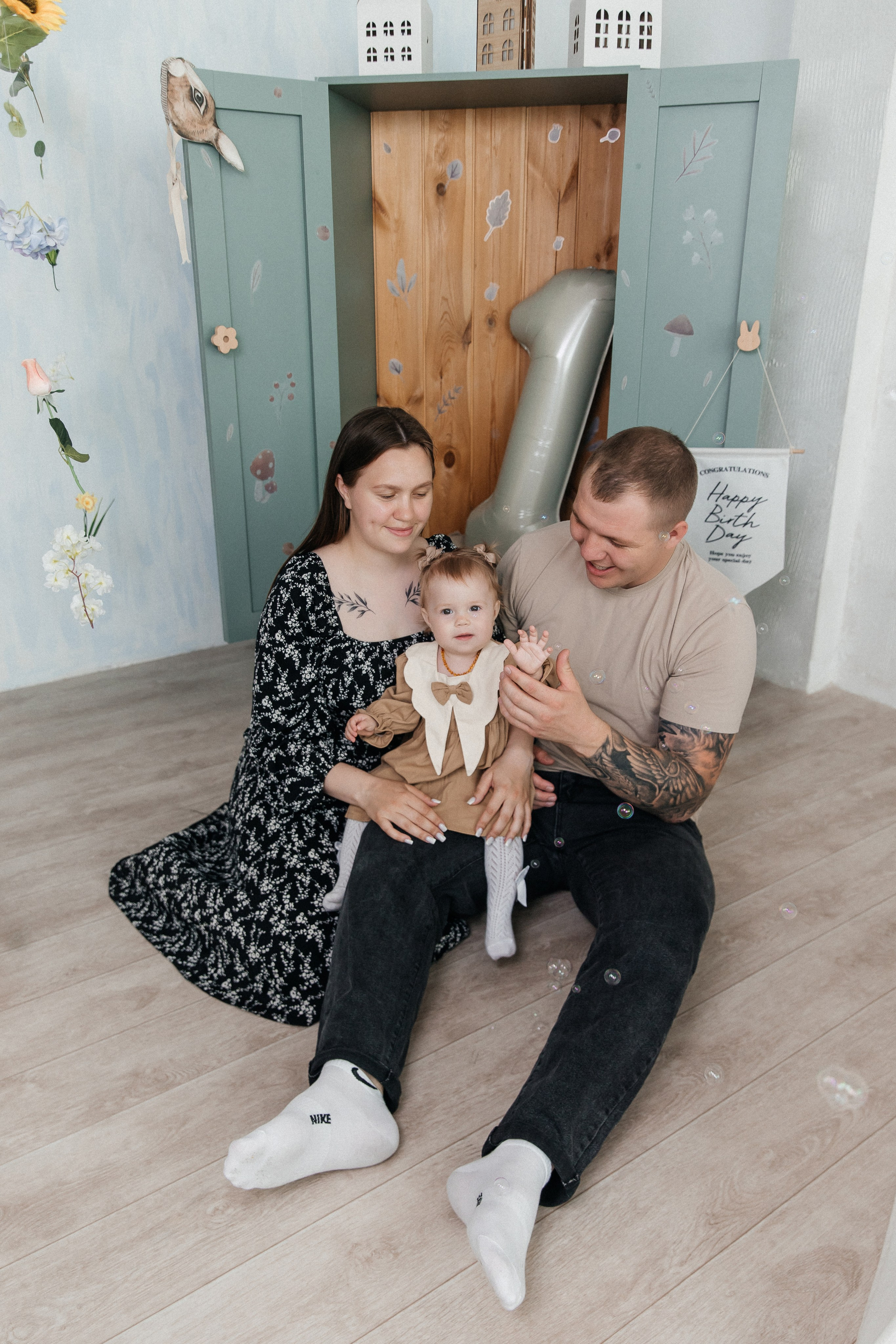 1 годик Василисе