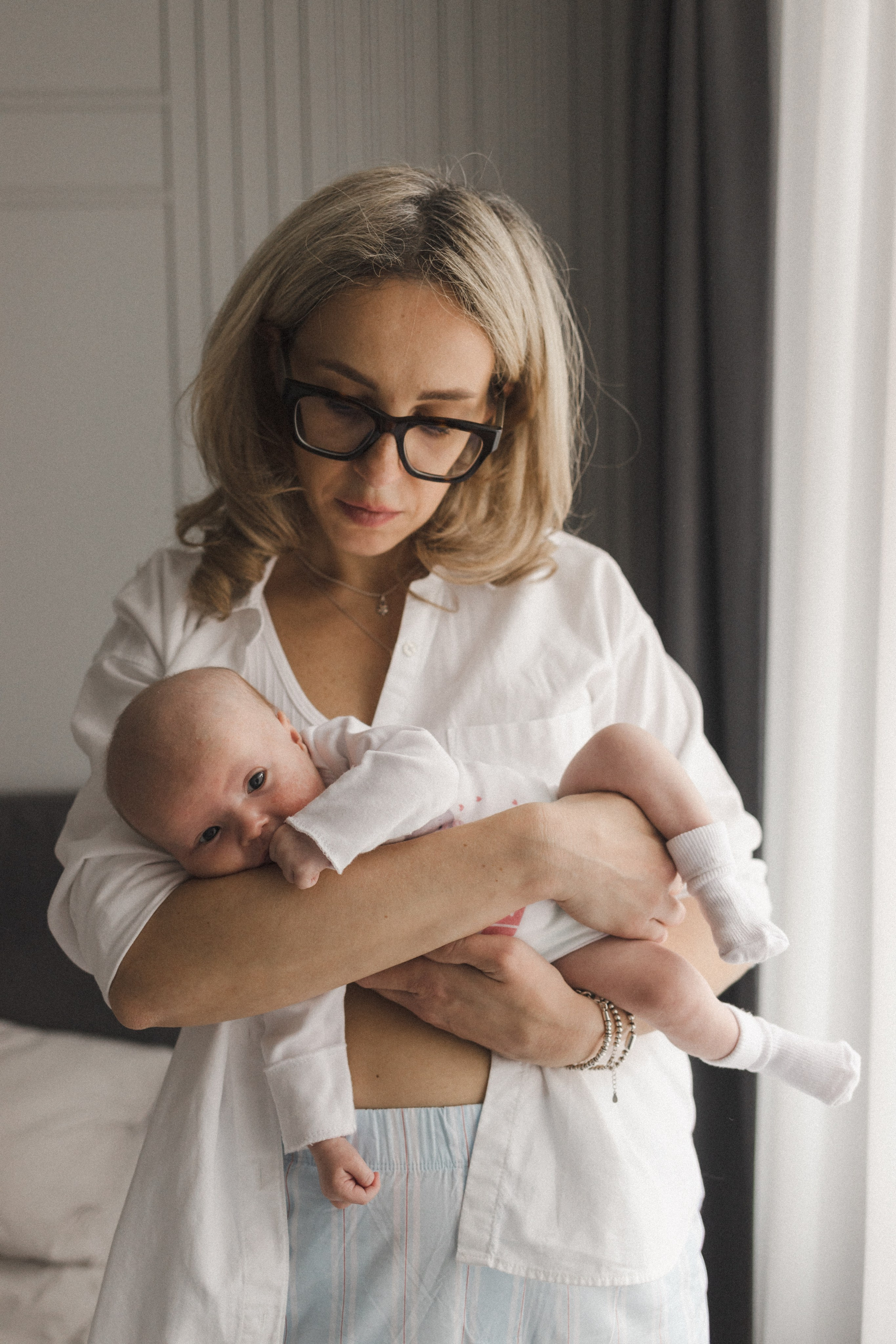 Самый первый месяц жизни. Семейный фотограф в Москве