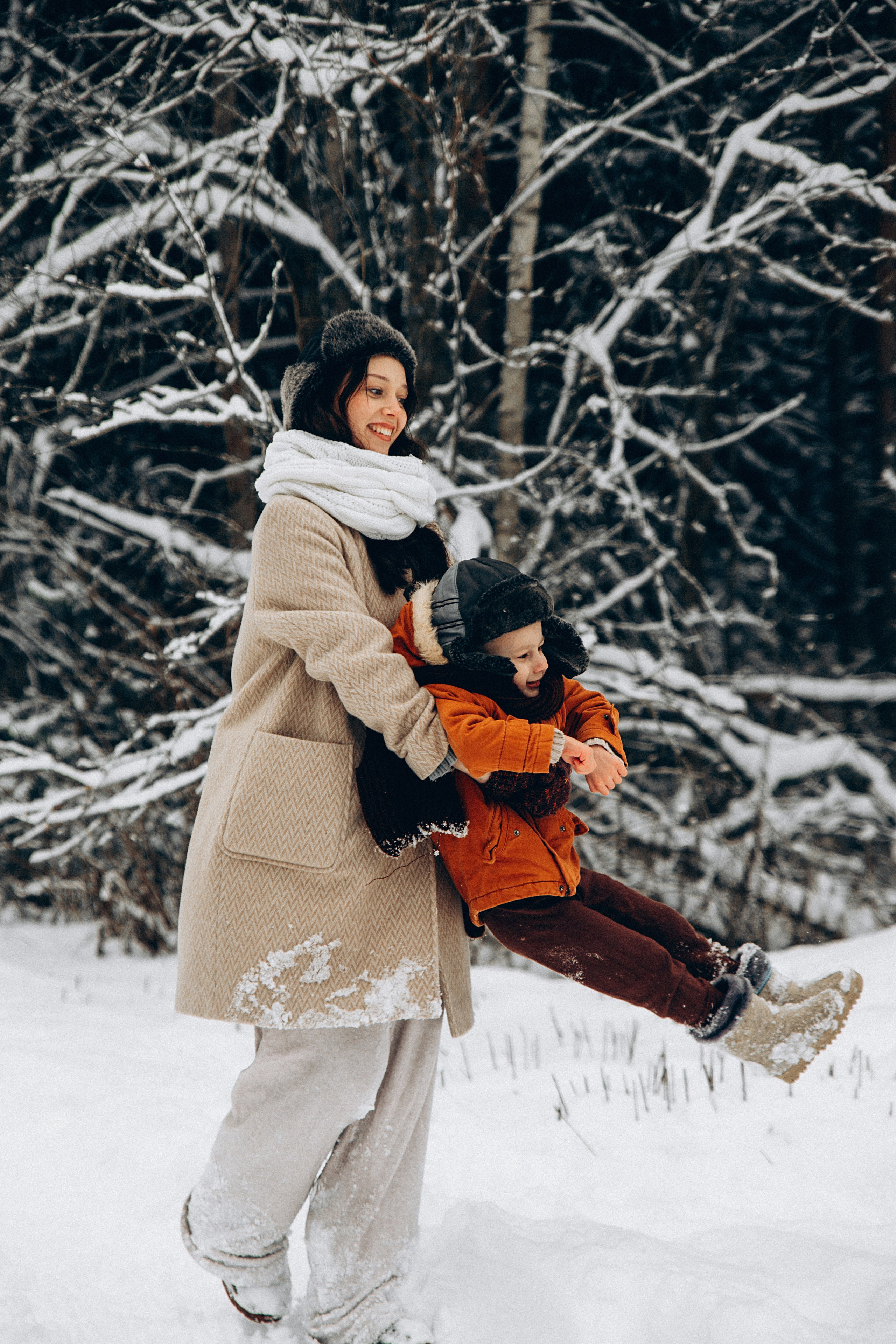 Зимние радости. Репортажный и детский фотограф в Минске