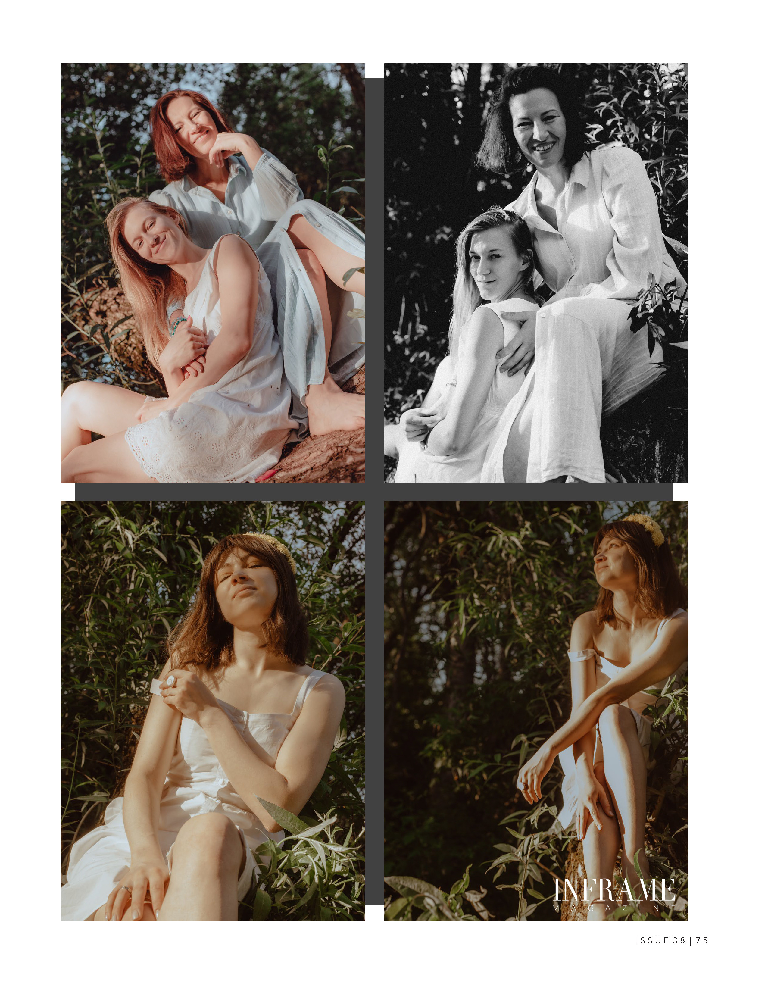 The realm of nymphs INFRAME и Marika Magazine. Фотограф Старый Оскол Мавлыга Мария