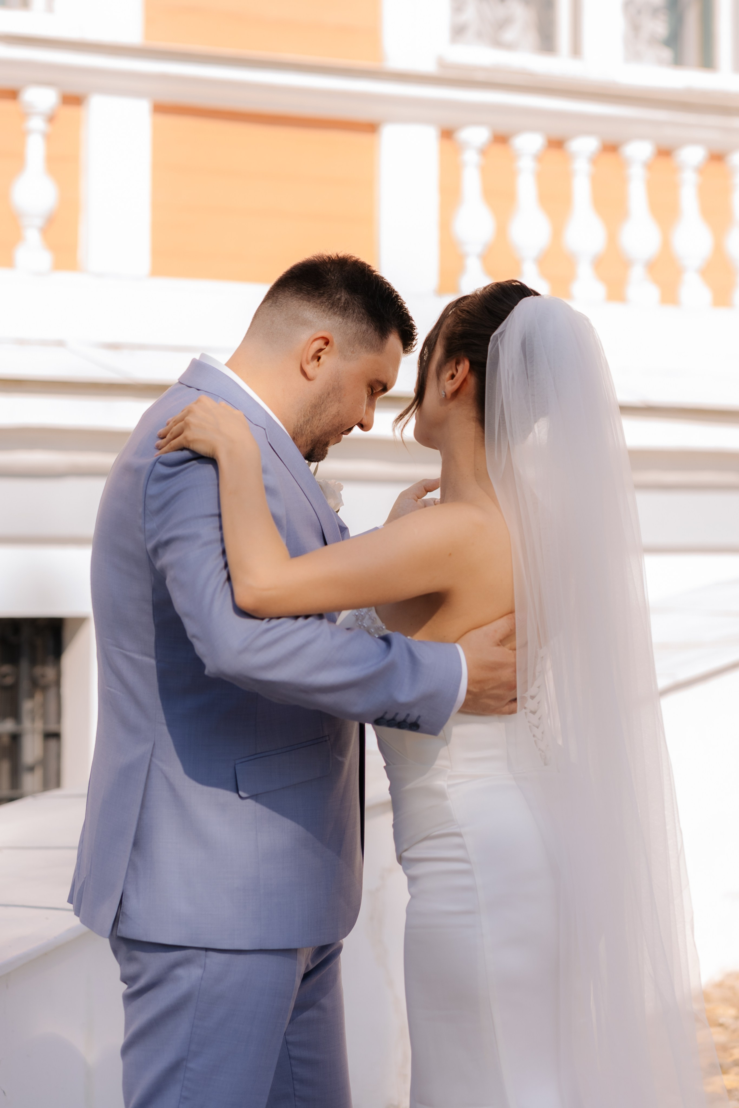 Свадебная фотосессия в Москве, парк Кусково. Свадебный фотограф в Москве Анна Полушина