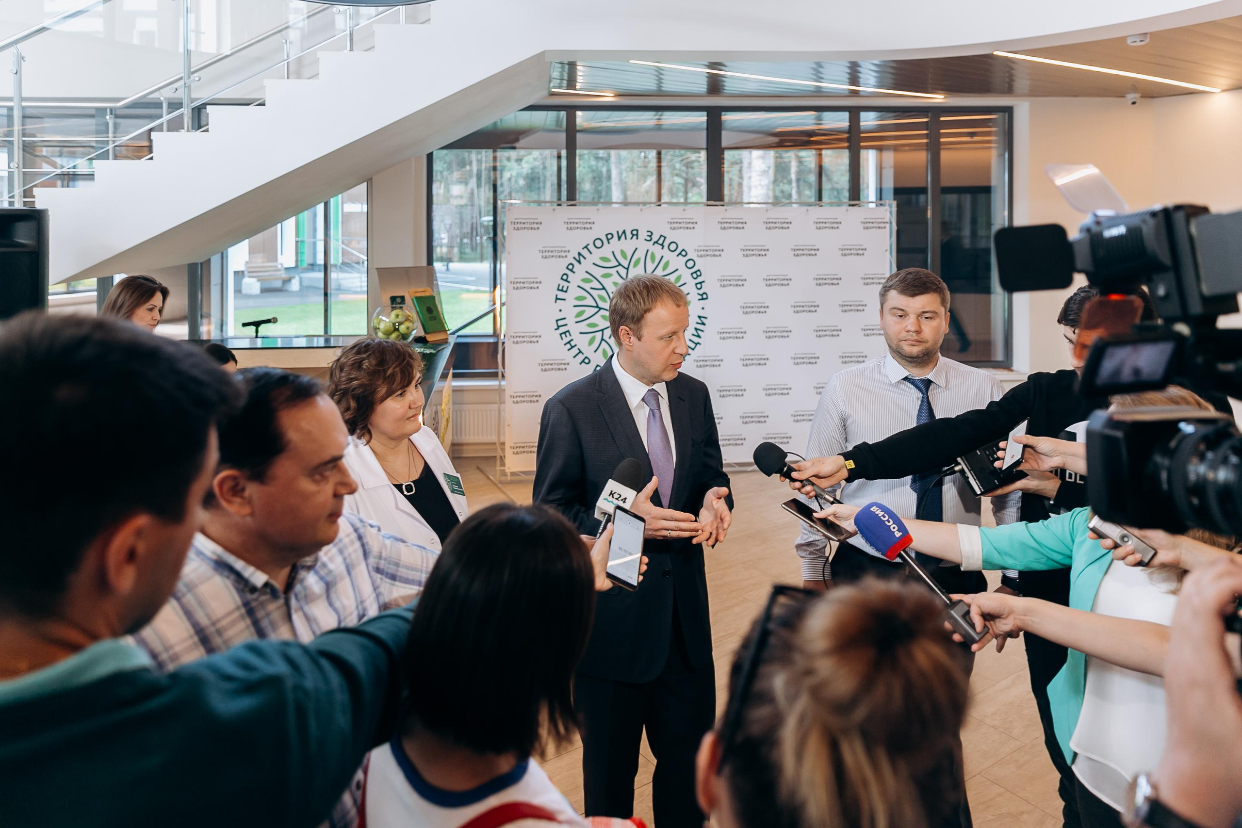 Открытие центра Территория Здоровья. Лихошерстов Андрей — фотограф для бизнеса из Сибири