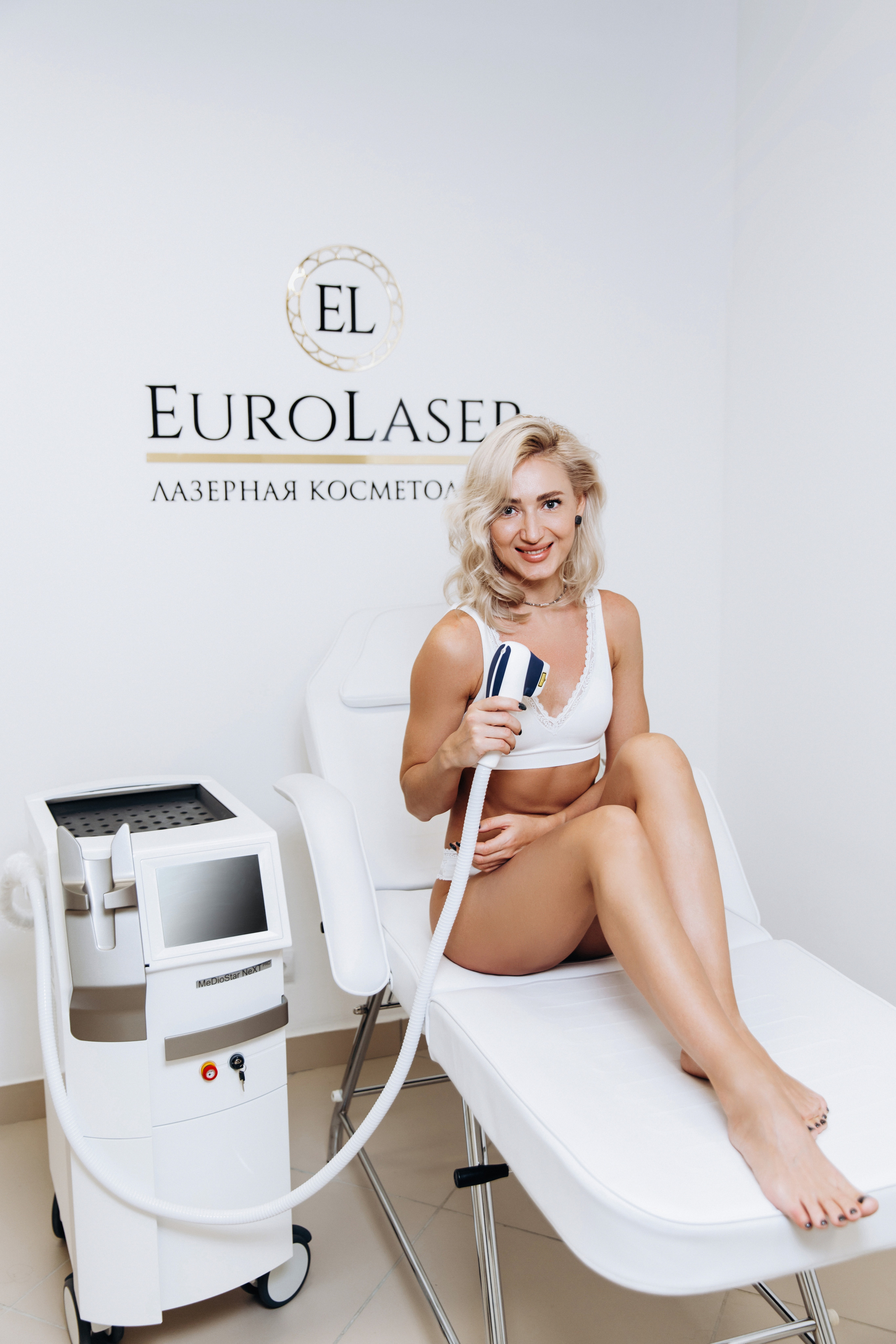 EuroLaser. Контент-фото для студии эпиляции. Лихошерстов Андрей — фотограф для бизнеса из Сибири