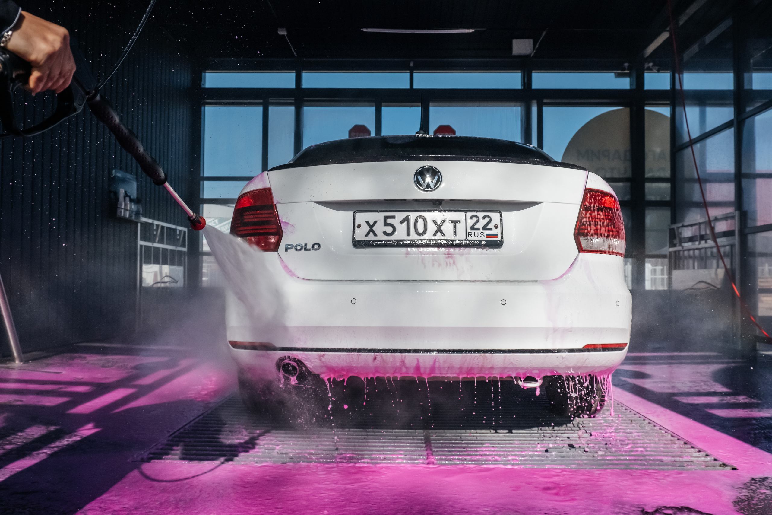 Автомойка «ПЕНА». Лихошерстов Андрей — фотограф для бизнеса из Сибири