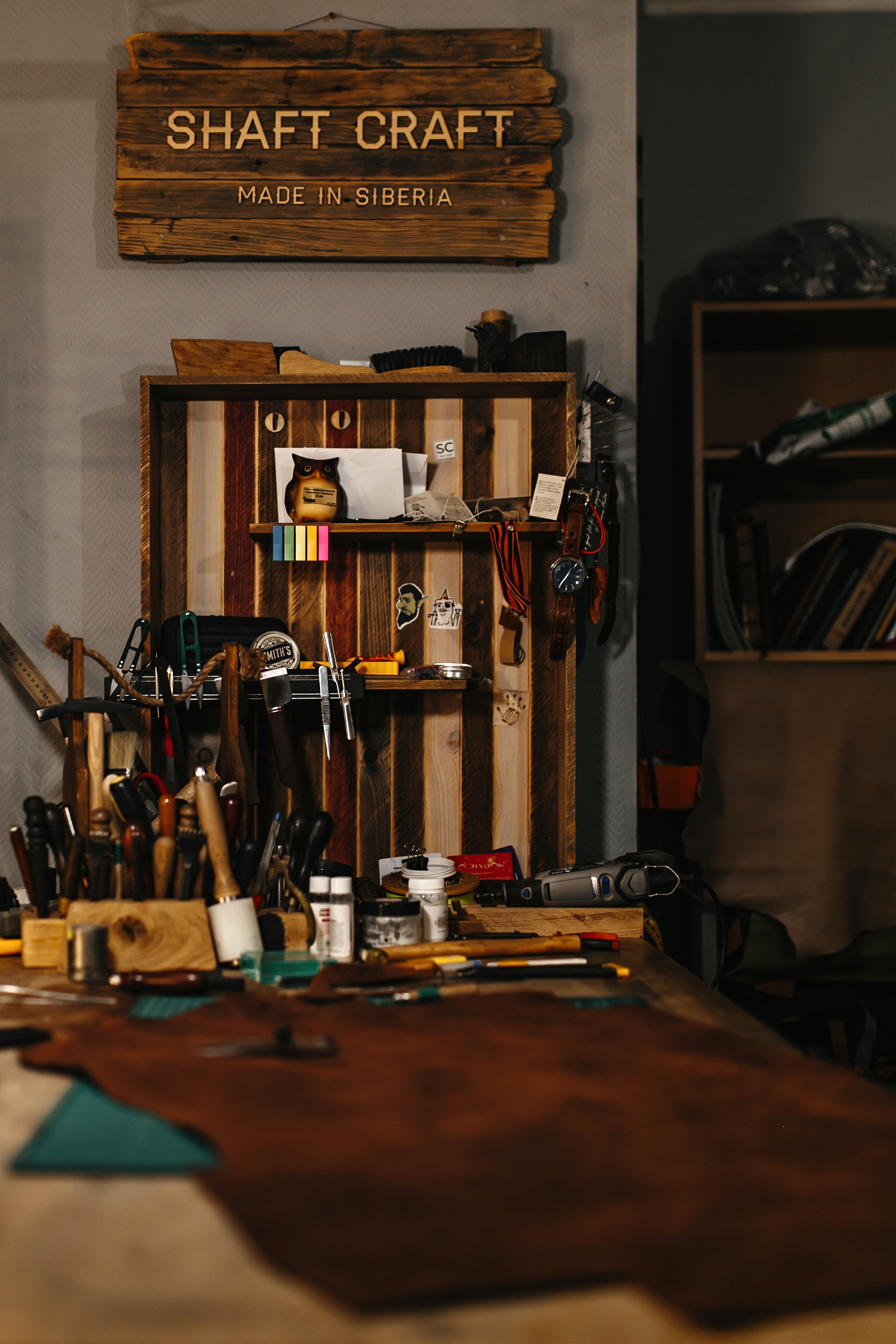 Shaft craft. Мастерская изделий из кожи. Лихошерстов Андрей — фотограф для бизнеса из Сибири