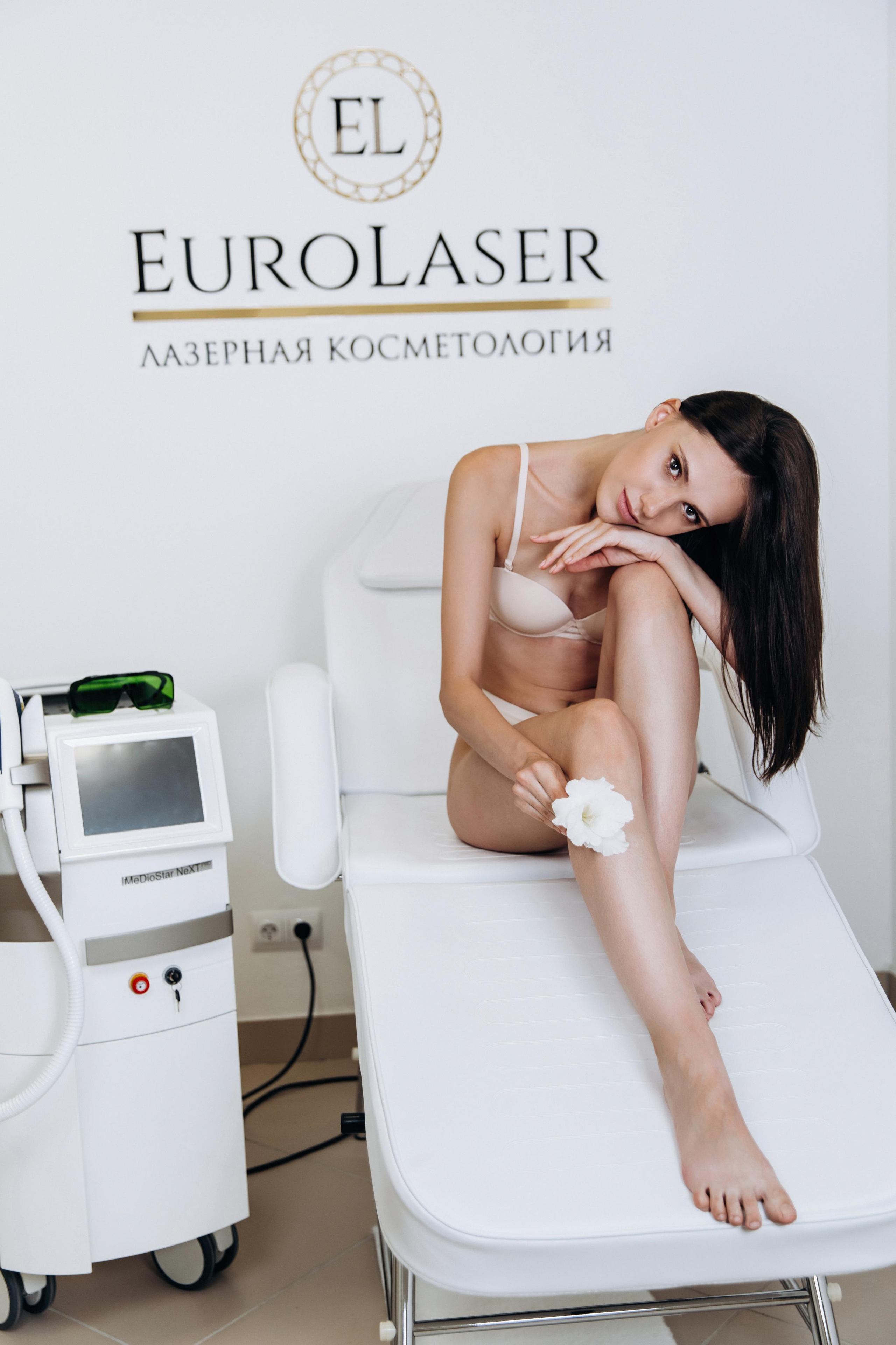 EuroLaser. Контент-фото для студии эпиляции. Лихошерстов Андрей — фотограф для бизнеса из Сибири