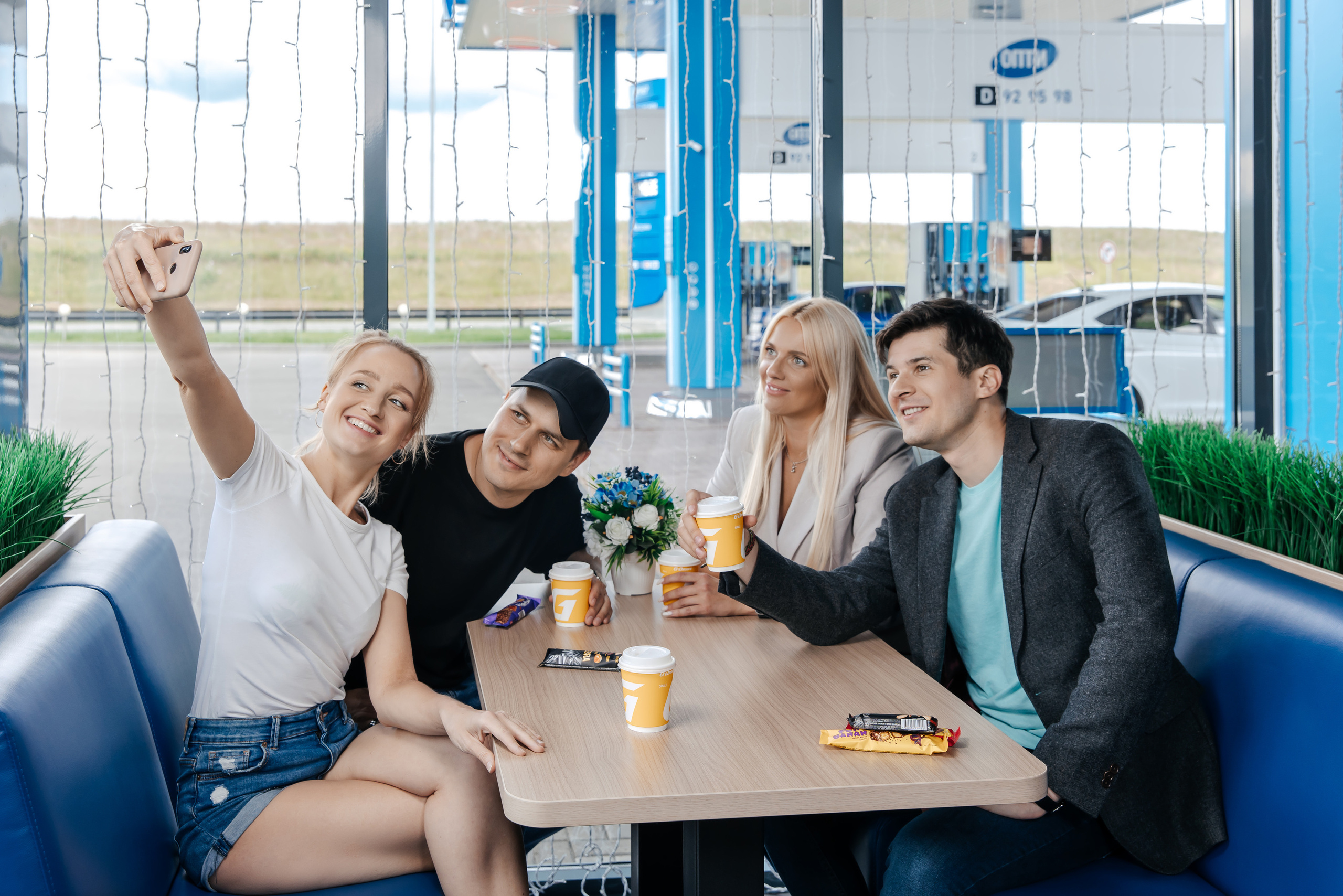 АЗС ОПТИ. Контент для соцсетей и рекламы. Лихошерстов Андрей — фотограф для бизнеса из Сибири