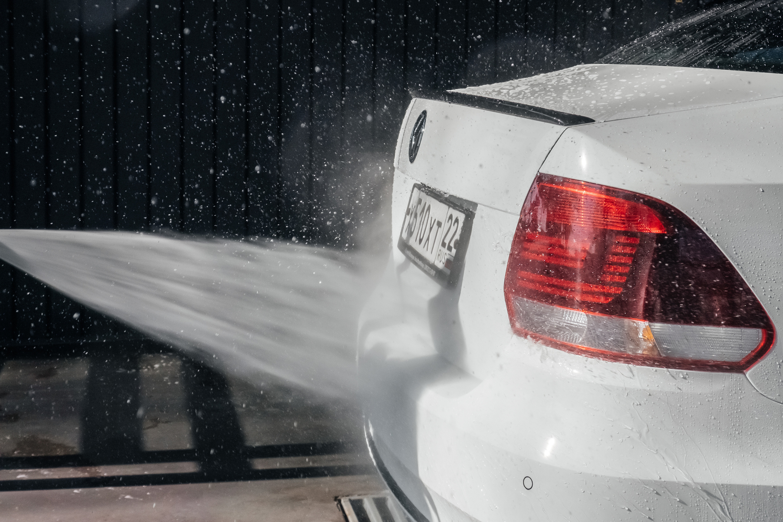 Автомойка самообслуживания Пена. Контент для соцсетей. Лихошерстов Андрей — фотограф для бизнеса из Сибири