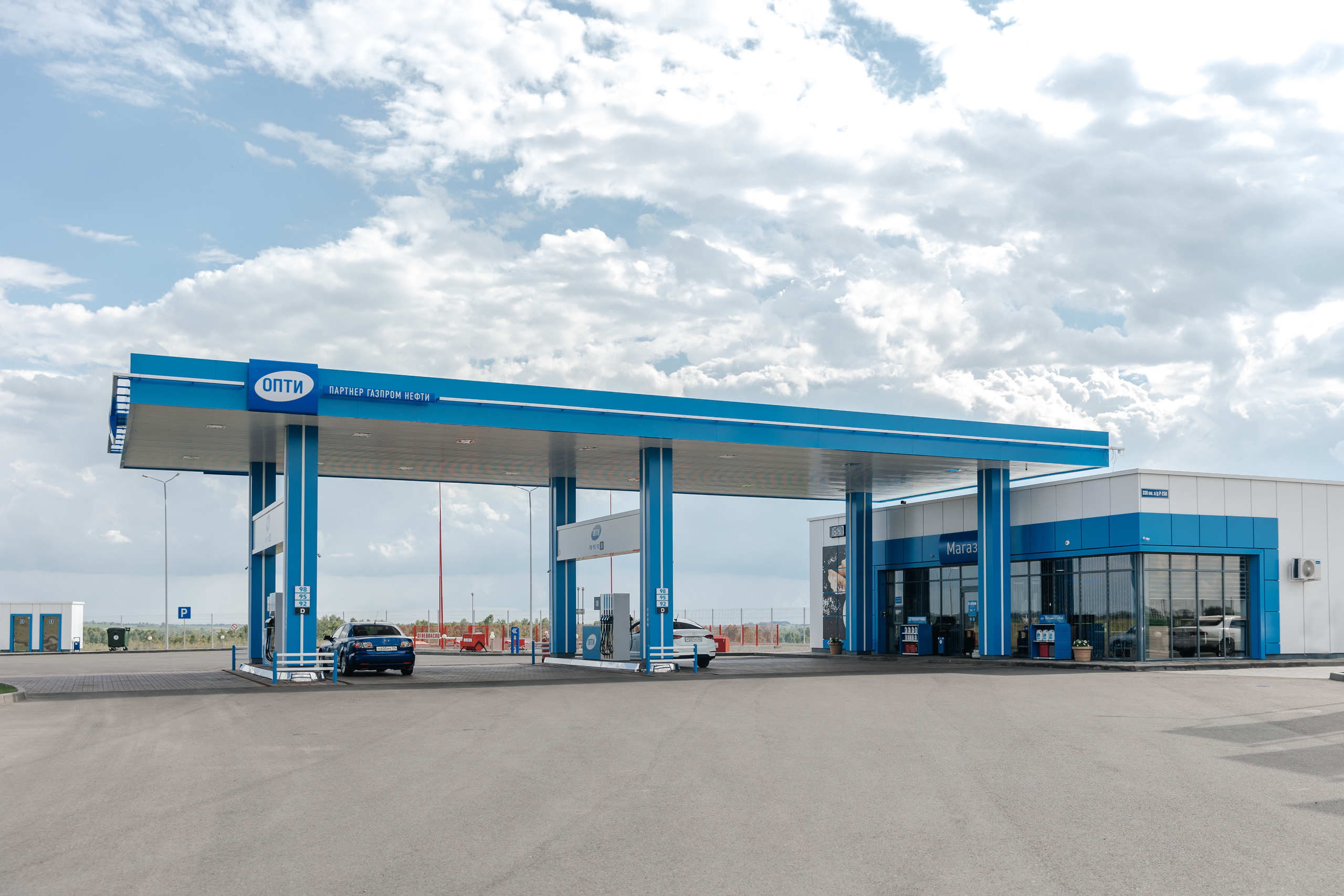 АЗС ОПТИ. Контент для соцсетей и рекламы. Лихошерстов Андрей — фотограф для бизнеса из Сибири