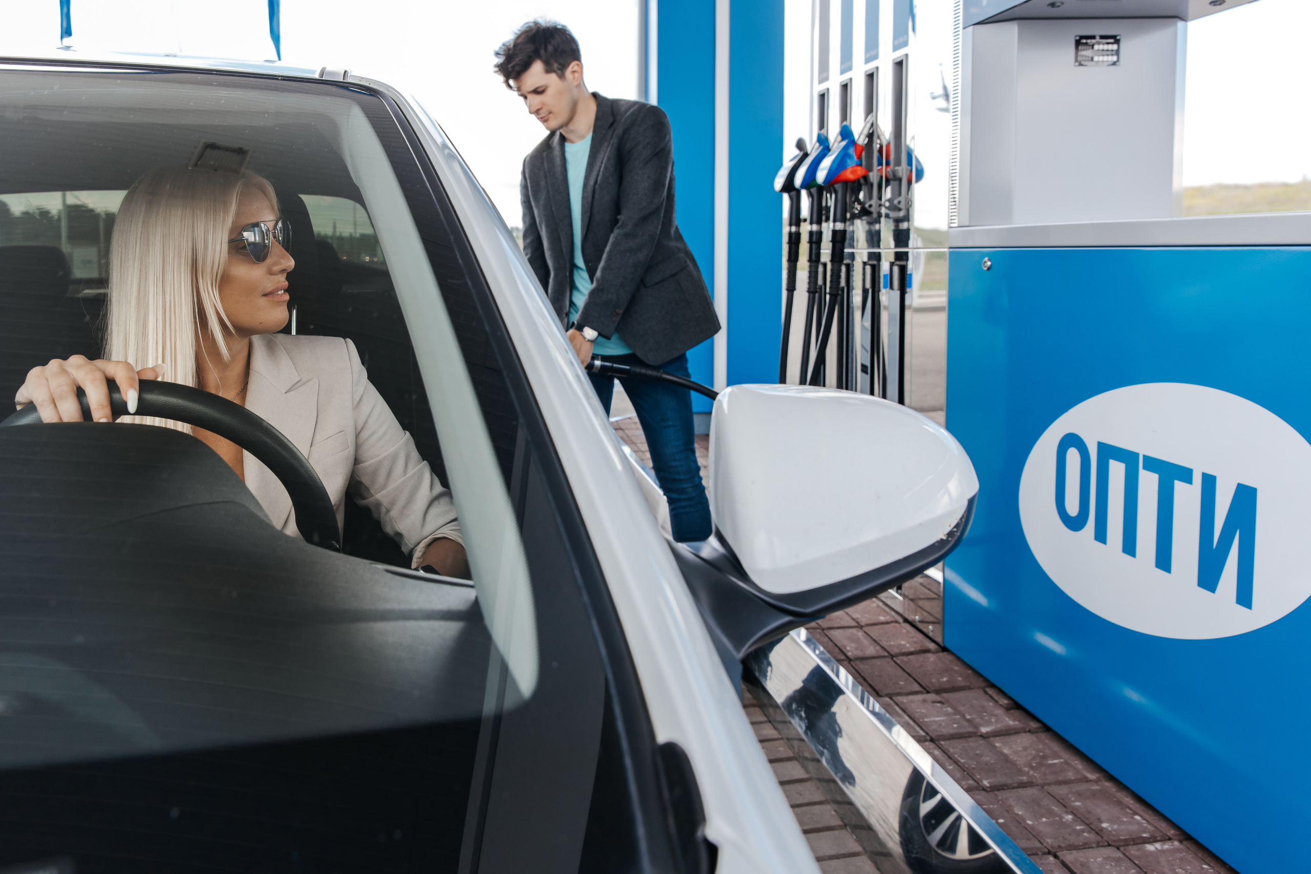 АЗС ОПТИ. Контент для соцсетей и рекламы. Лихошерстов Андрей — фотограф для бизнеса из Сибири