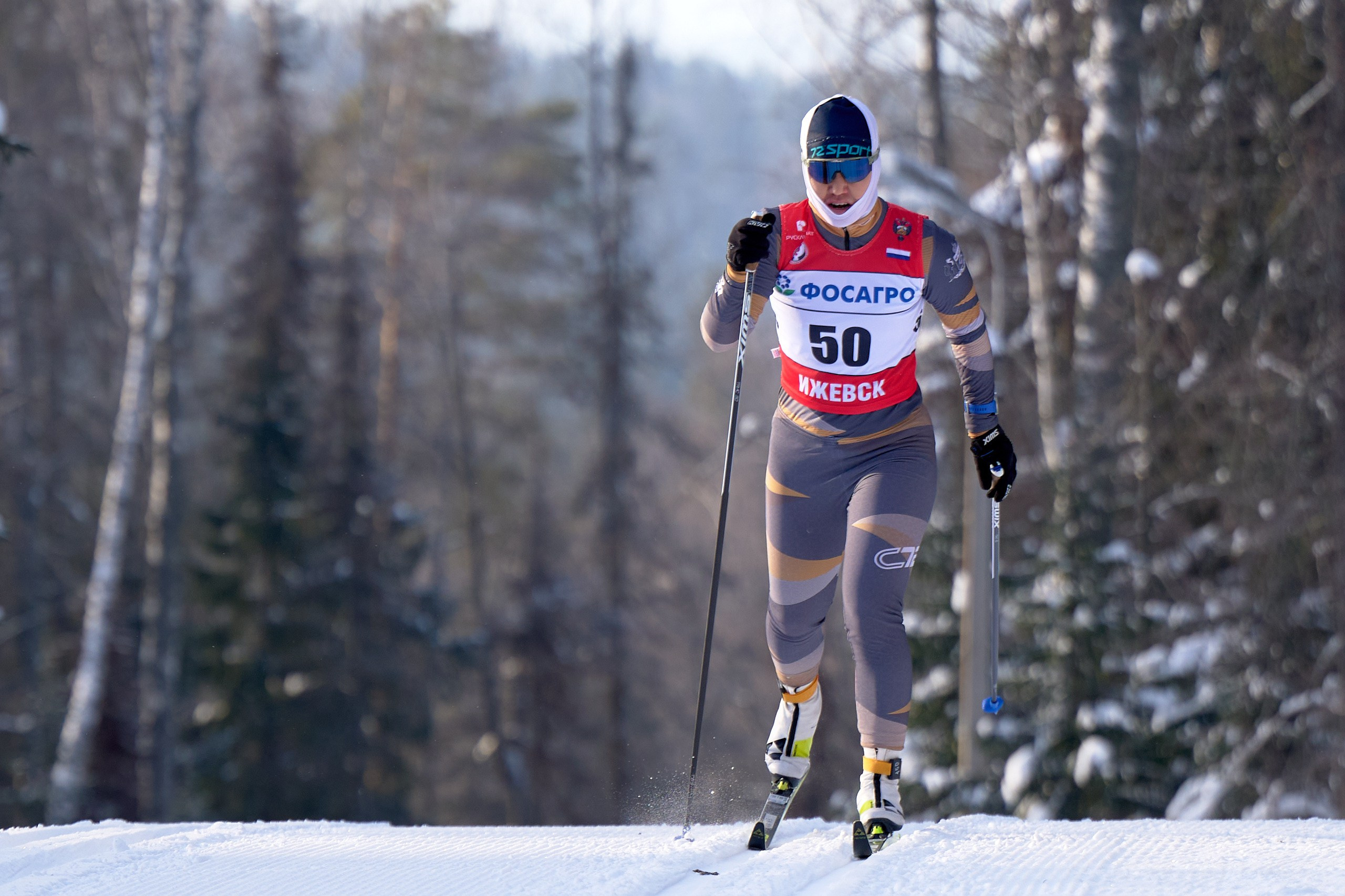VI этап ФосАгро Кубка России по лыжным гонкам. Ижевск 25.01.2025 и 26.01.2025. Спортивный репортажный фотограф в Ижевске Сергей Мерзляков