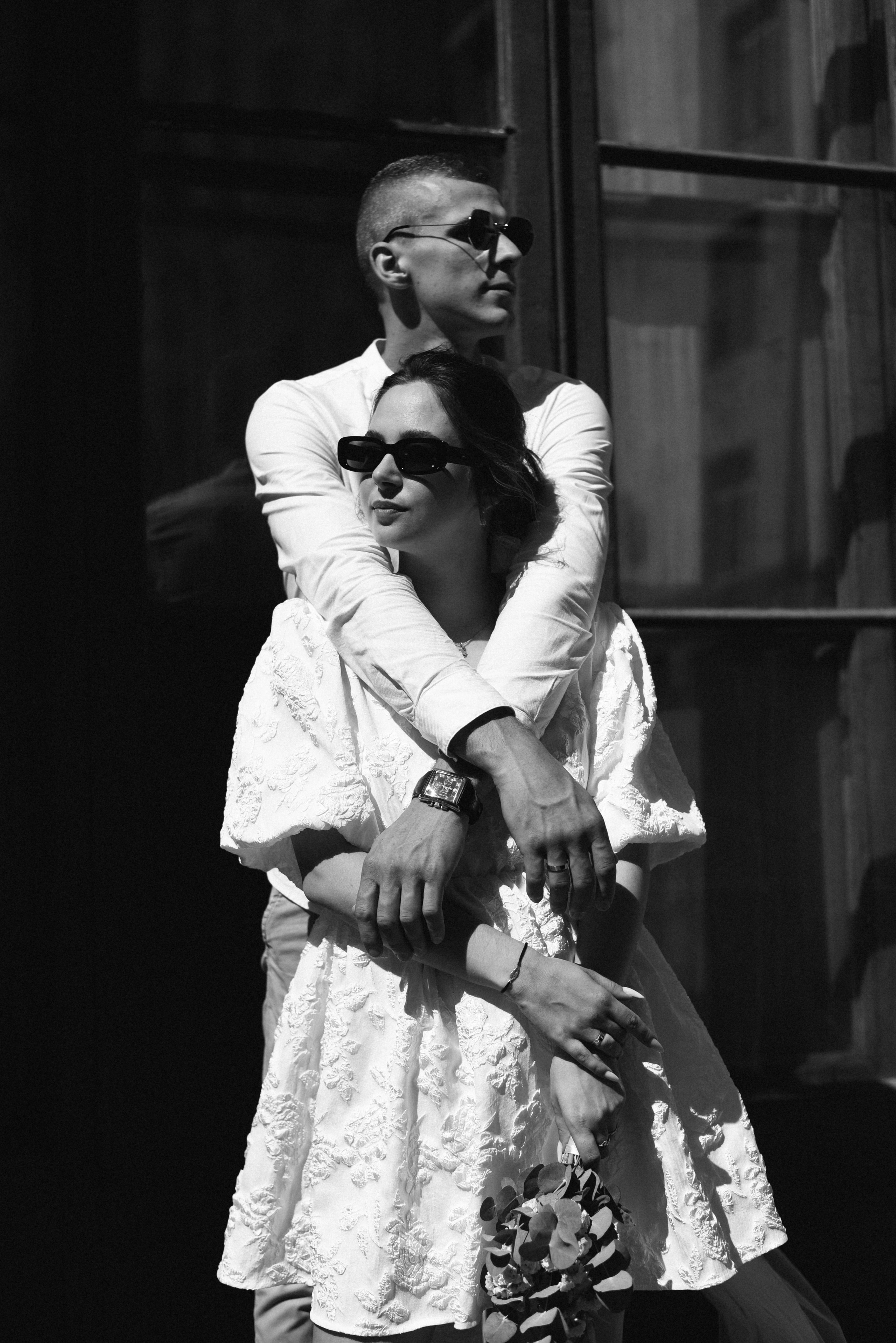 Андрей и Дарья ЗАГС № 4 Свадебная прогулка по городу. Фотограф Лола Волна, город Москва