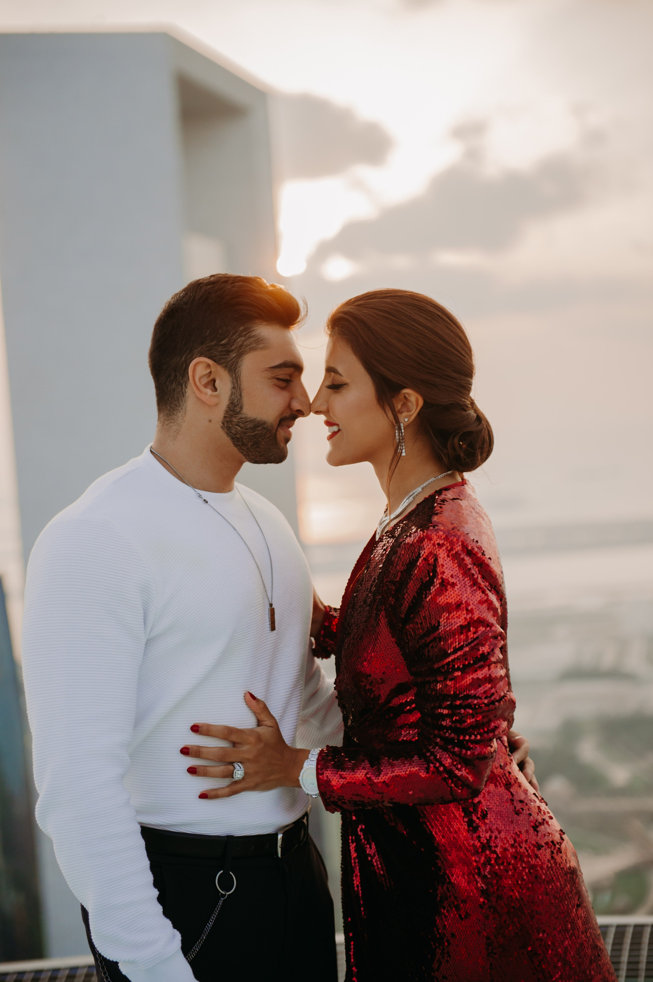 Love Story на высоте (Абу Даби). Фотограф в Москве и Санкт-Петербурге Дарина