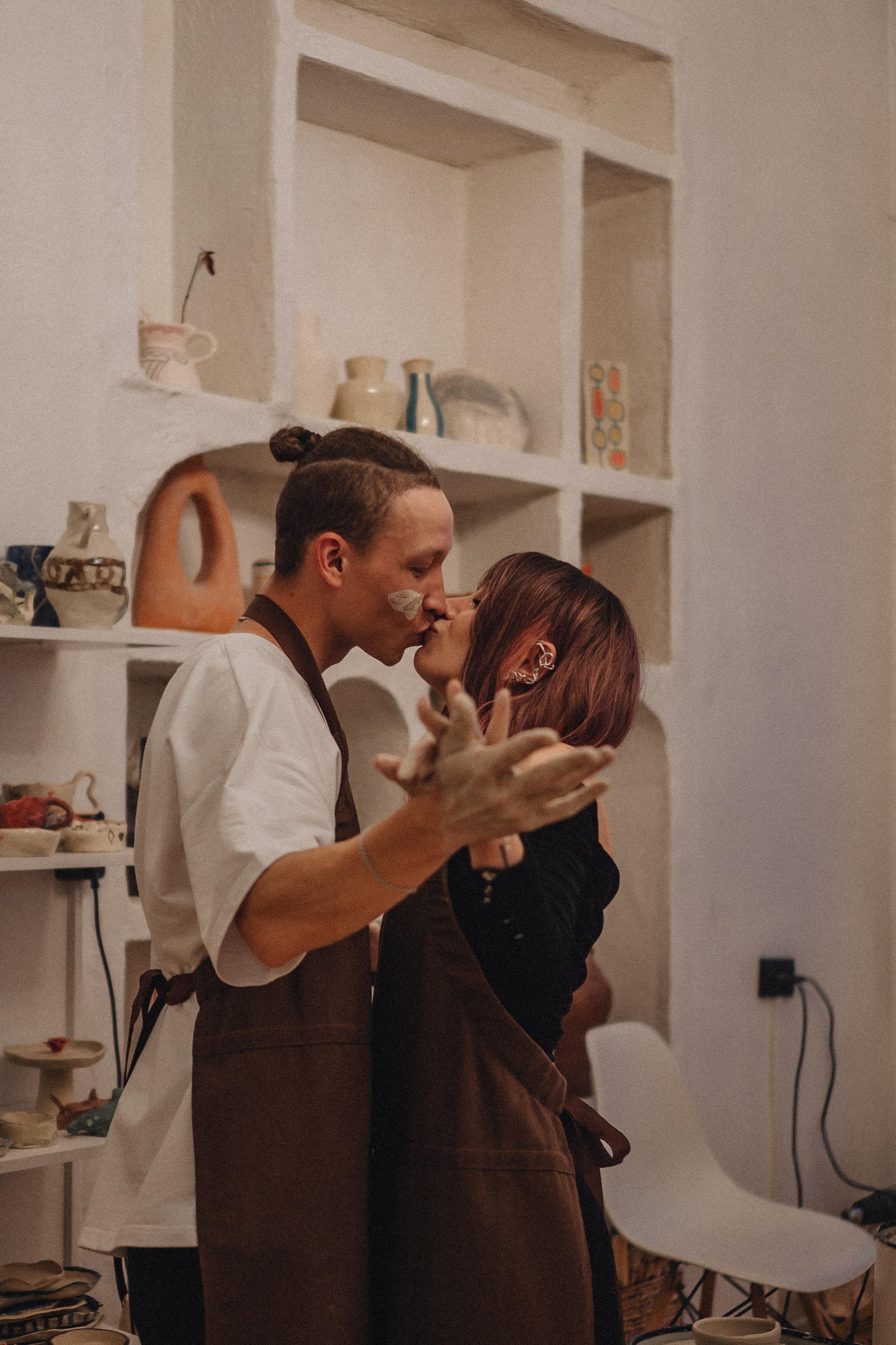 СВИДАНИЕ В ГОНЧАРНОЙ МАСТЕРСКОЙ. Профессиональный фотограф, Санкт-Петербург — Виктория Богомолова