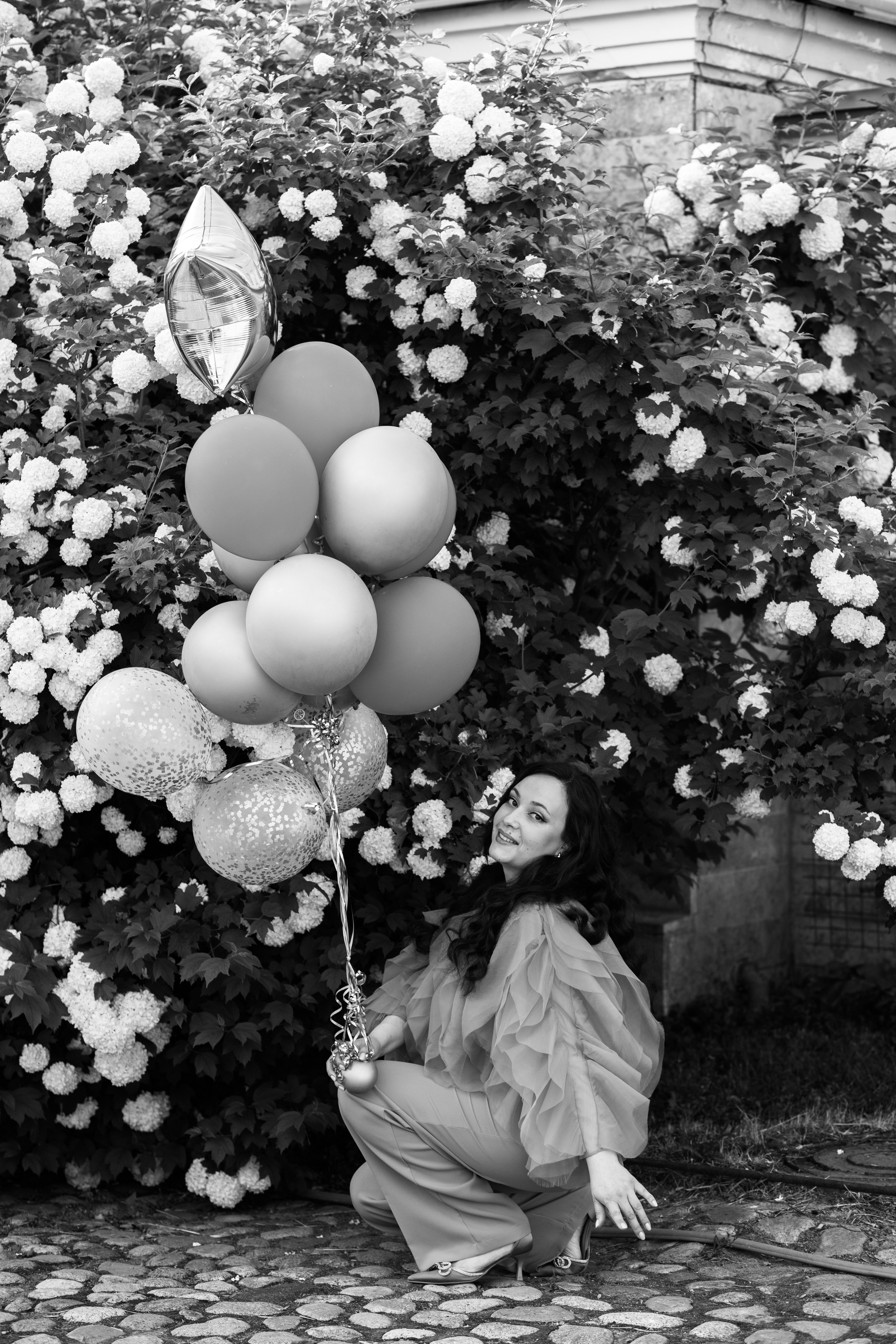 Фотосессия в Польском саду, цветение калины, сирени. Фотограф в Санкт-Петербурге, Анна Скворцова