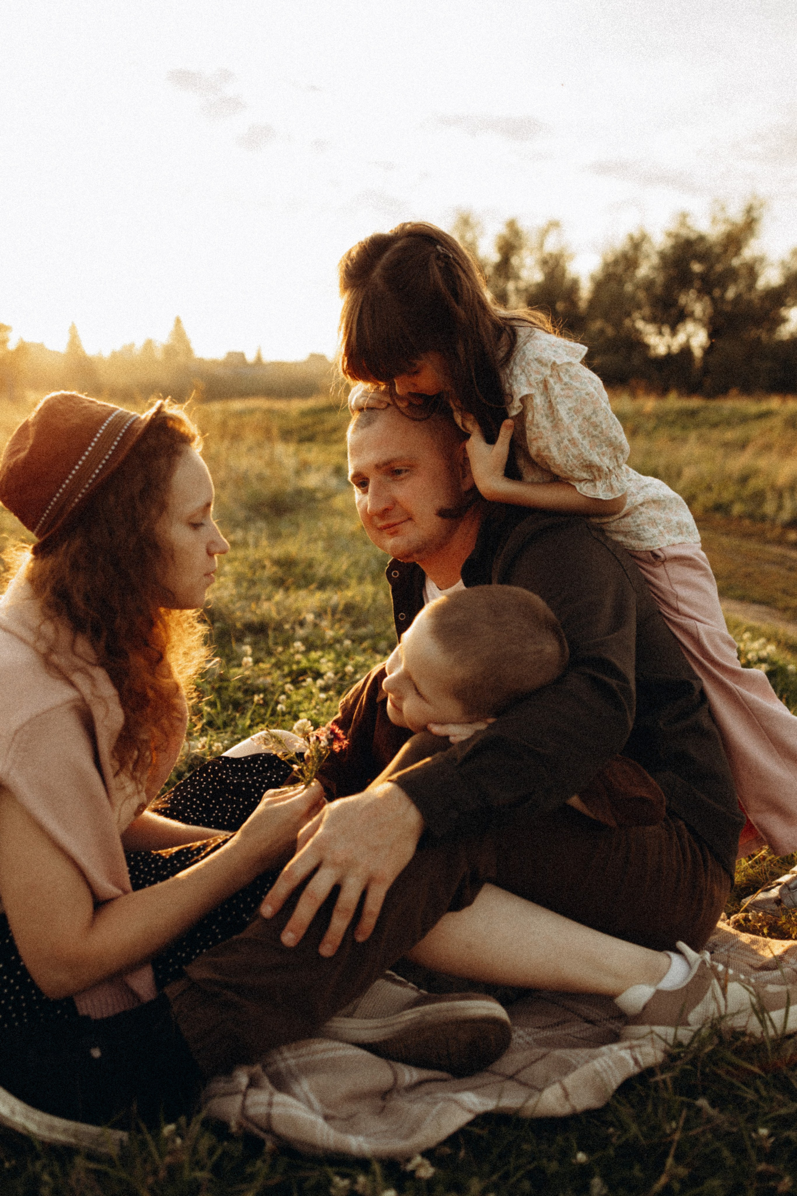 В лучах заката. Lifestyle семейный и детский фотограф в Омске Иванова Екатерина