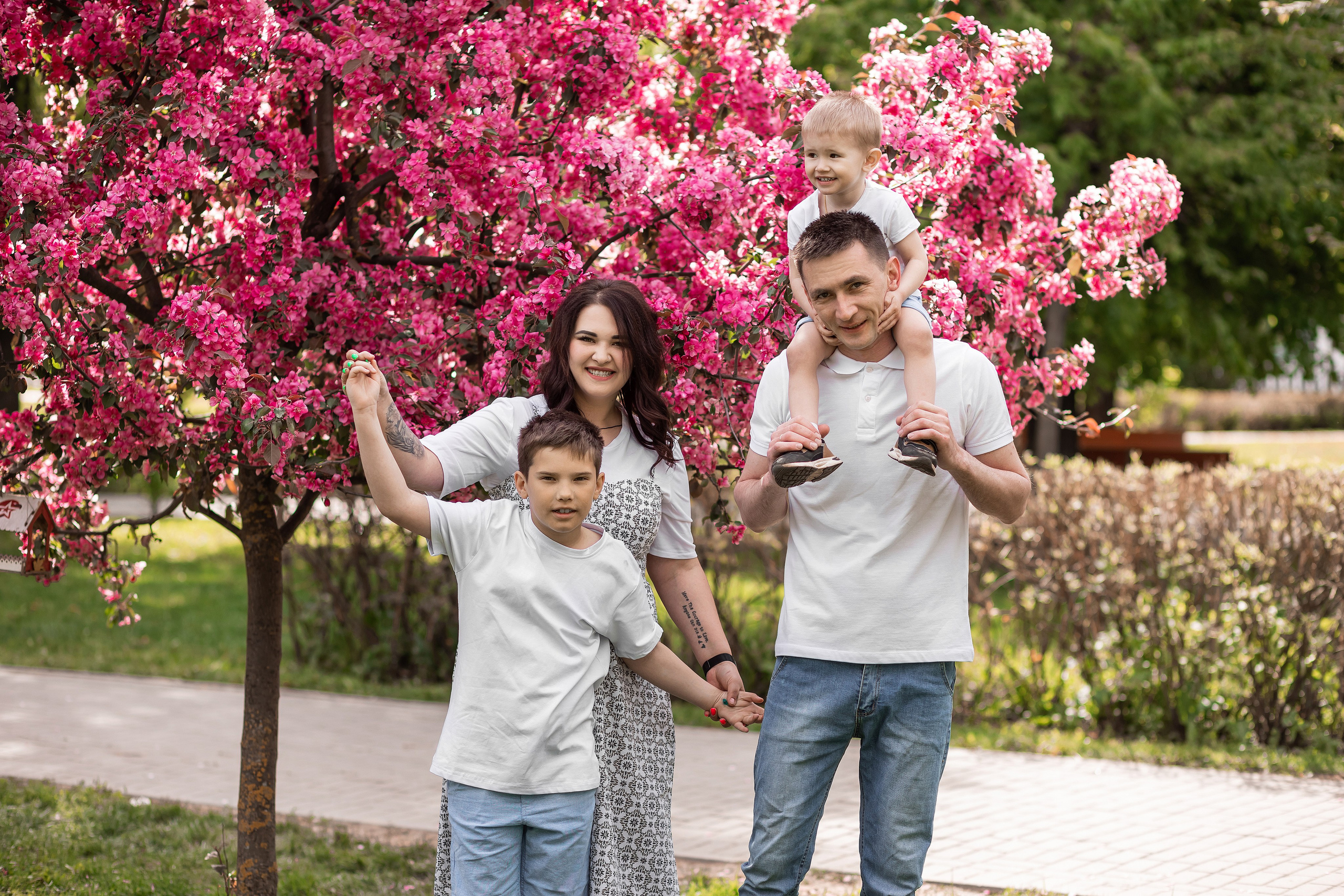 Людмила Геннадий Тимур Женя. Свадебный фотограф Татьяна Фот