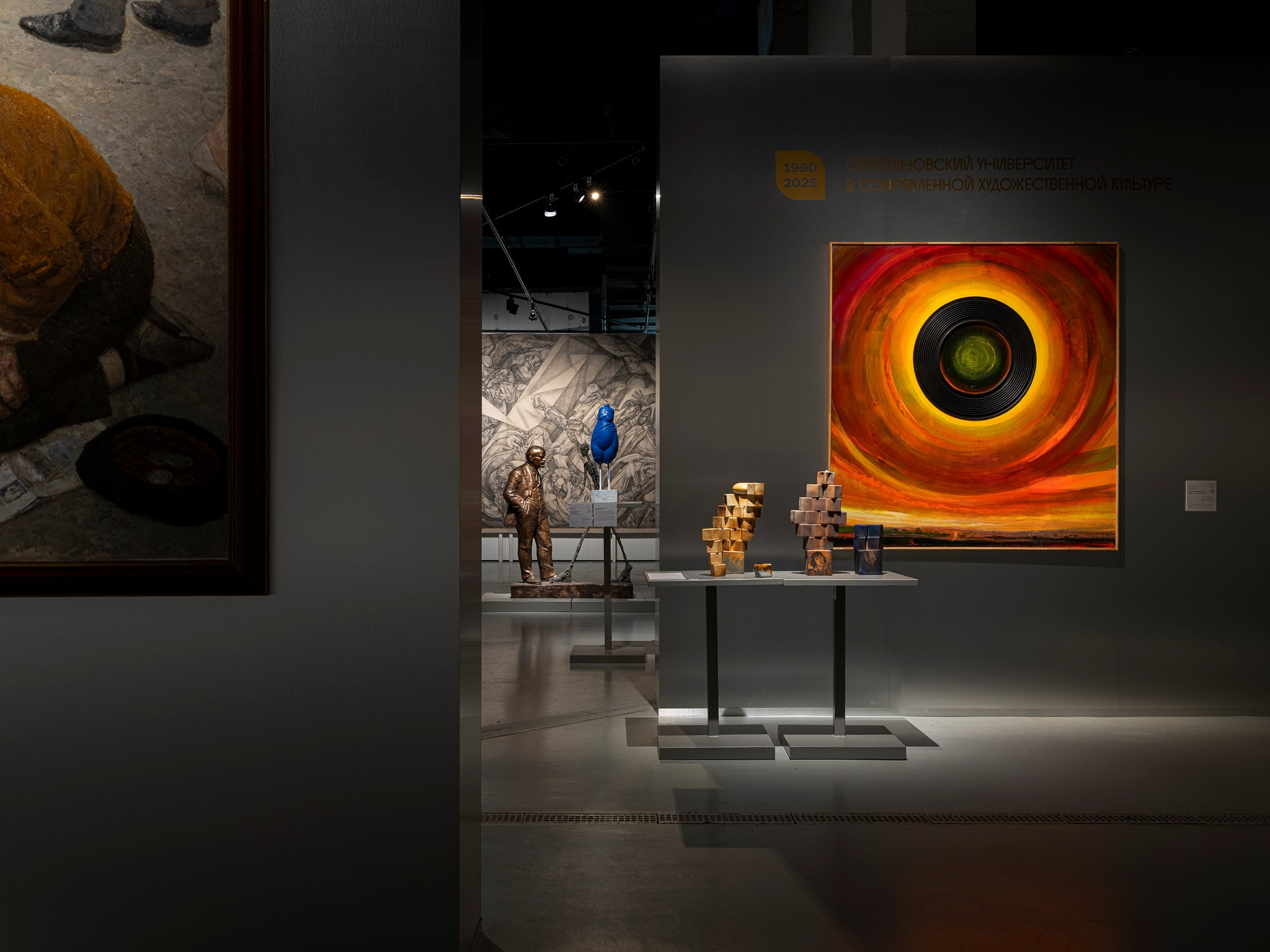 Выставка «200 лет. Юбилейная выставка Университета имени Строганова», архитектор Юлия Наполова PC_Culture. Фотограф Василий Буланов