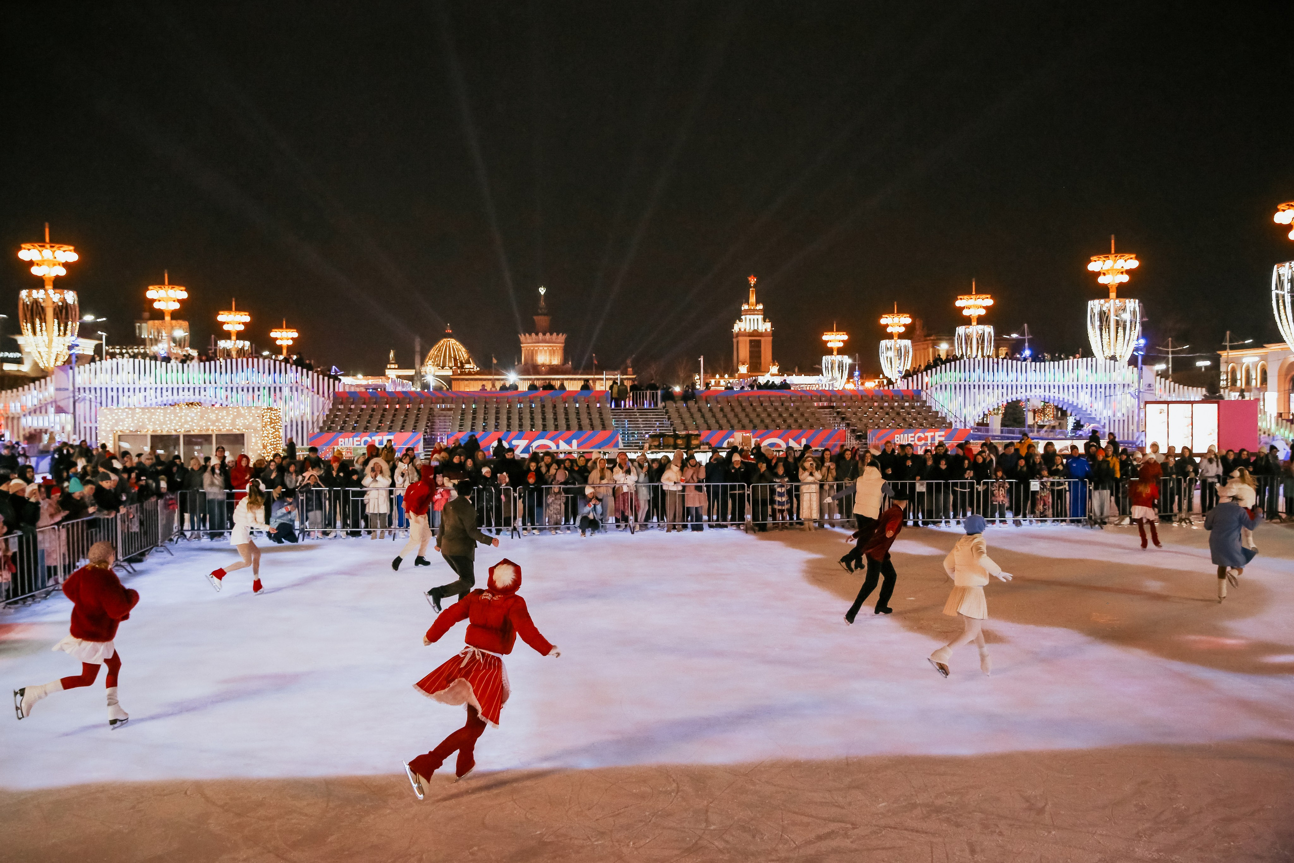 Ледовое шоу ВДНХ проект Московское чаепитие. Фотограф и видеограф Анна Домашенко