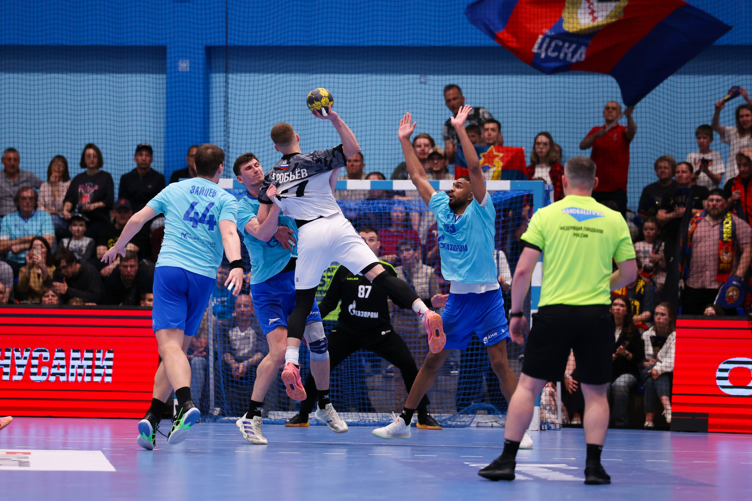 ГК Зенит — ГК ЦСКА финал ЧР2024/25 3 игра 28.05.2025. Спортивный и репортажный фотограф Антон Тереханов