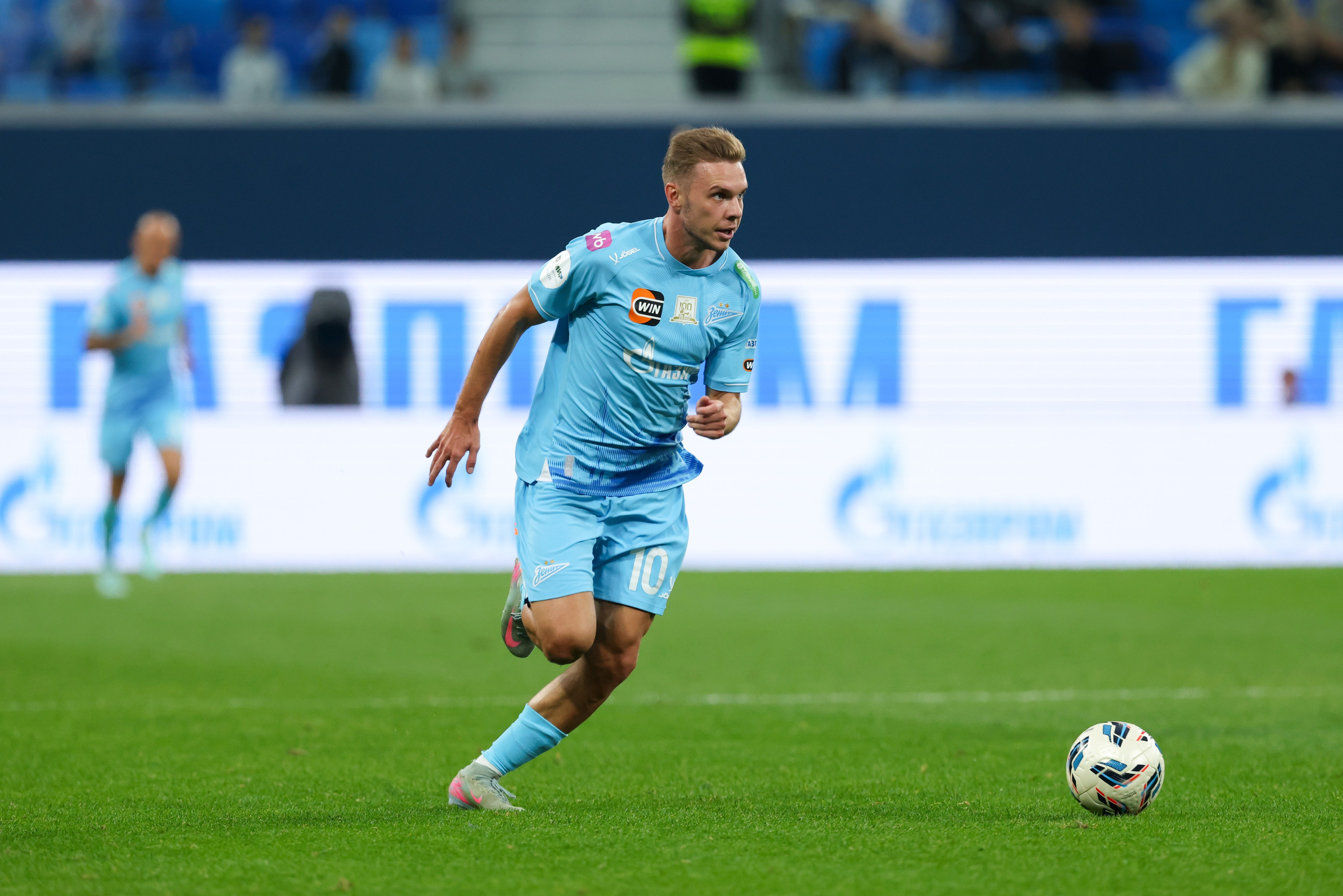 ФК «Зенит» — ФК «Динамо» Махачкала 23.08.2025. Спортивный и репортажный фотограф Антон Тереханов