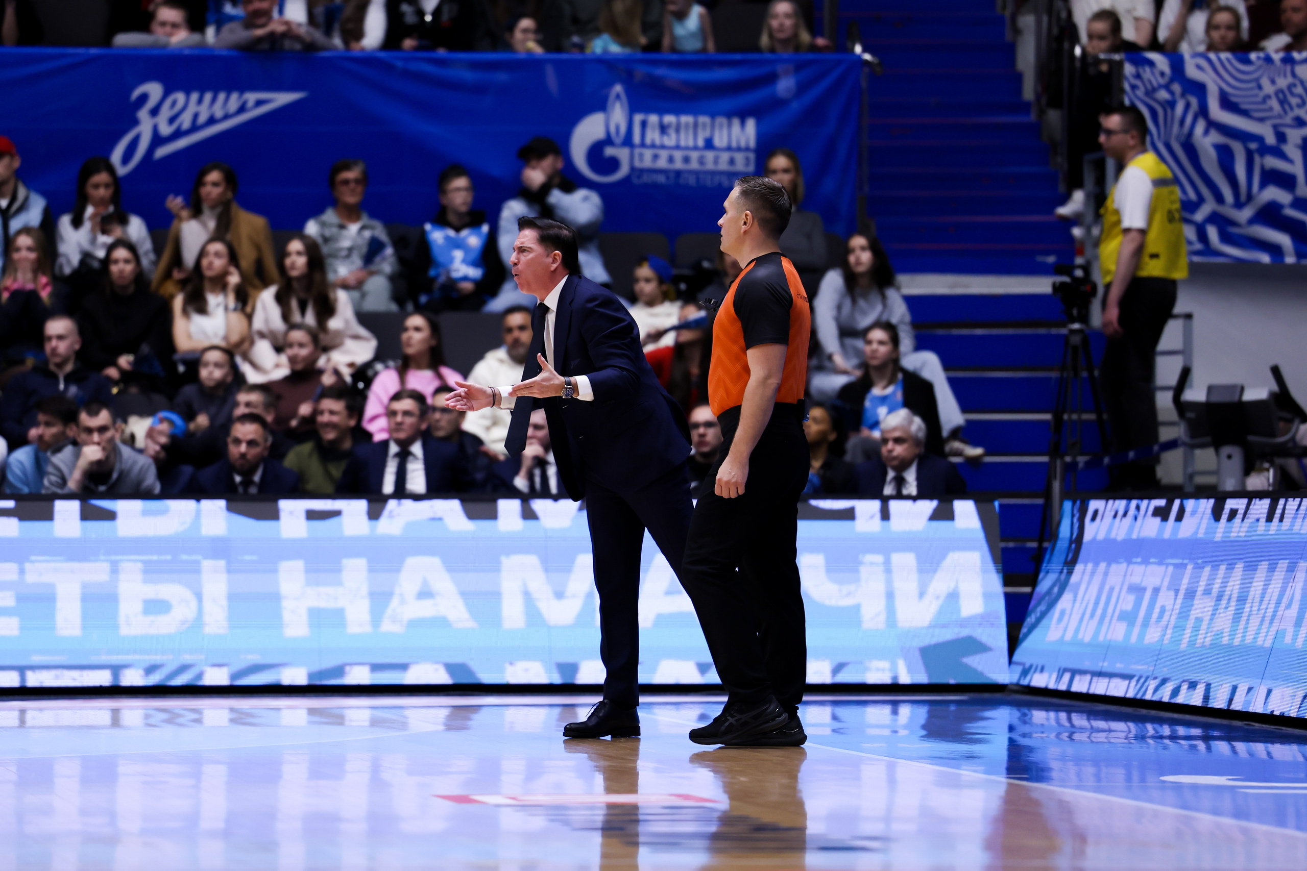 БК Зенит — БК Локомотив-Кубань 07.05.2025. Спортивный и репортажный фотограф Антон Тереханов