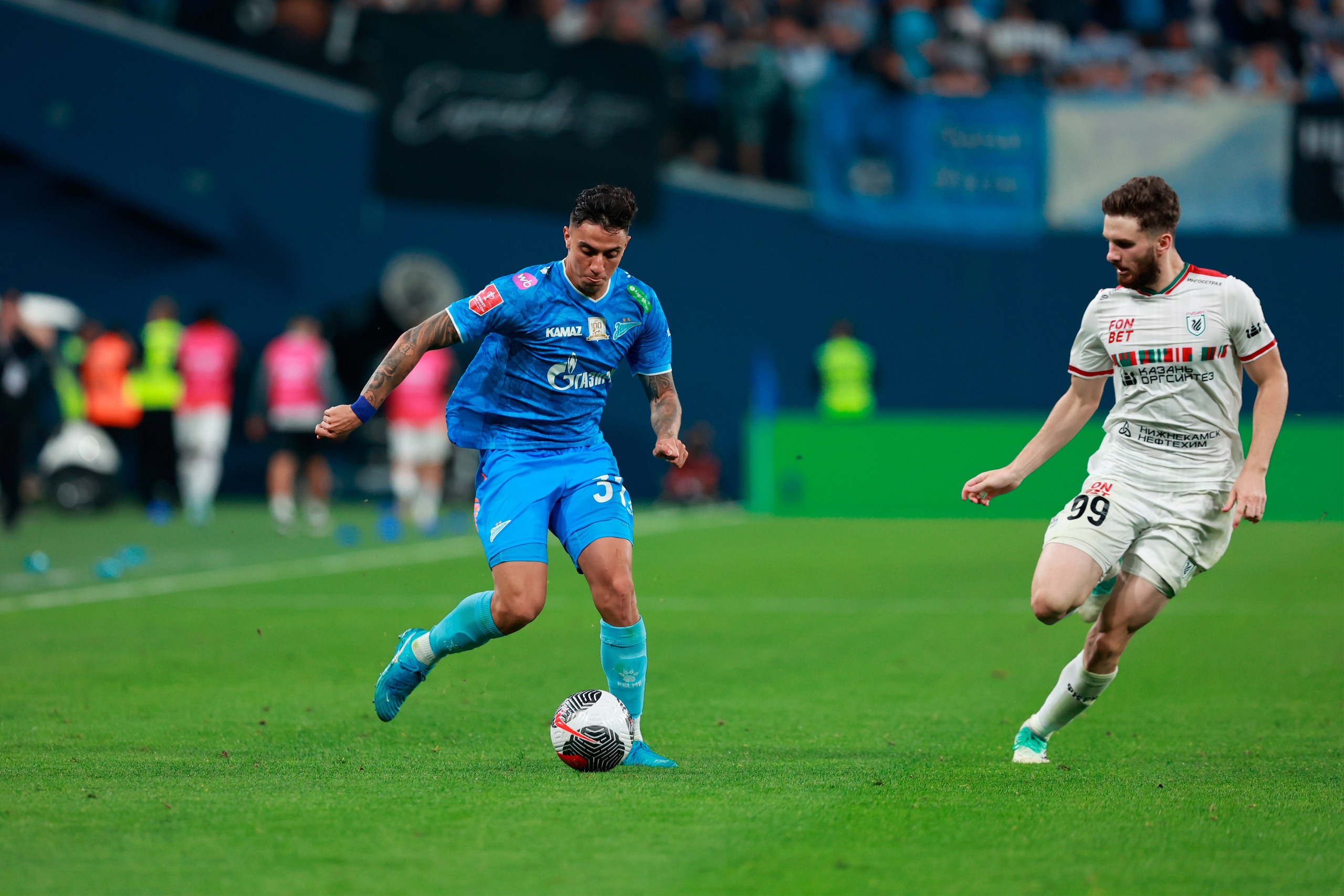 Зенит-Рубин Кубок России по футболу 2024/25 17.09.2024. Спортивный и репортажный фотограф Антон Тереханов