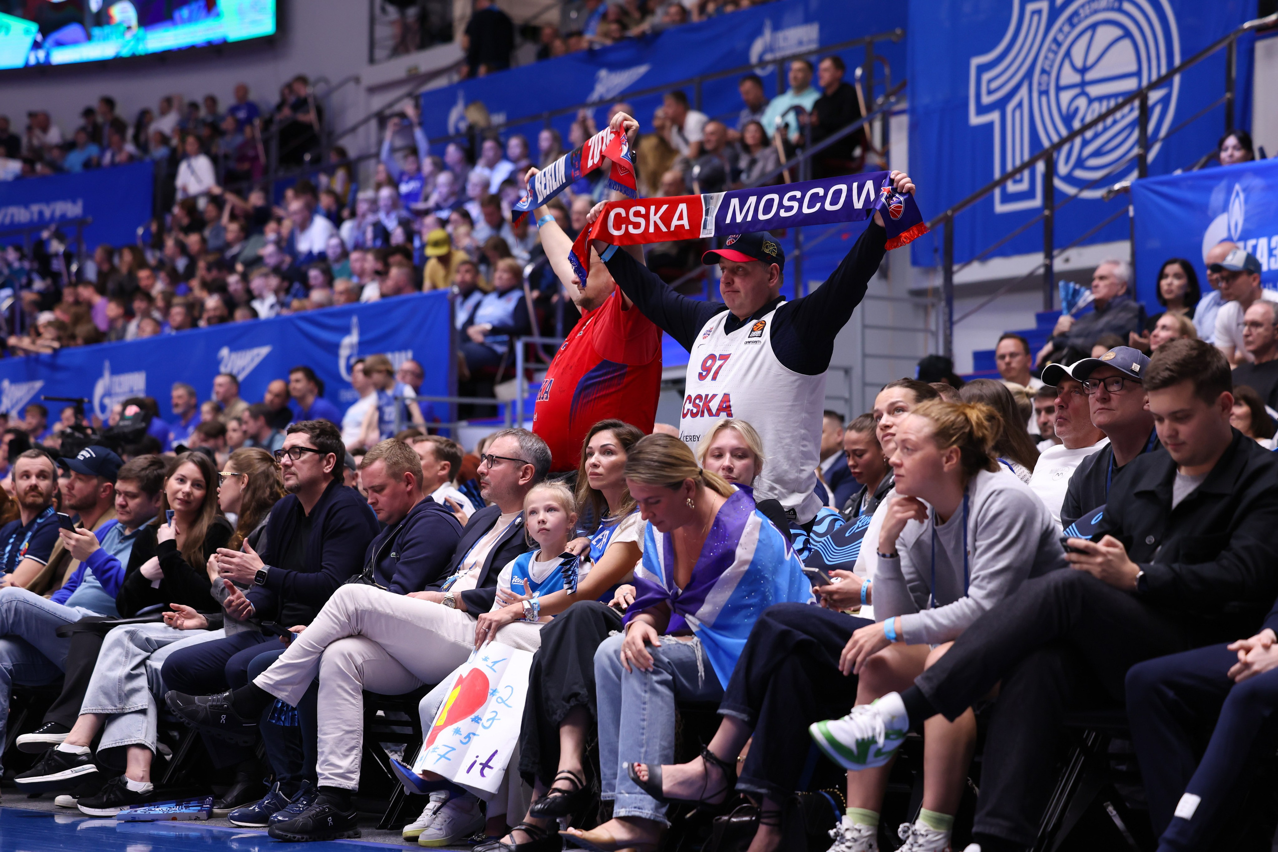 БК «Зенит» — ПБК «ЦСКА» финал ЕЛ ВТБ 5 игра 06.06.2025. Спортивный и репортажный фотограф Антон Тереханов