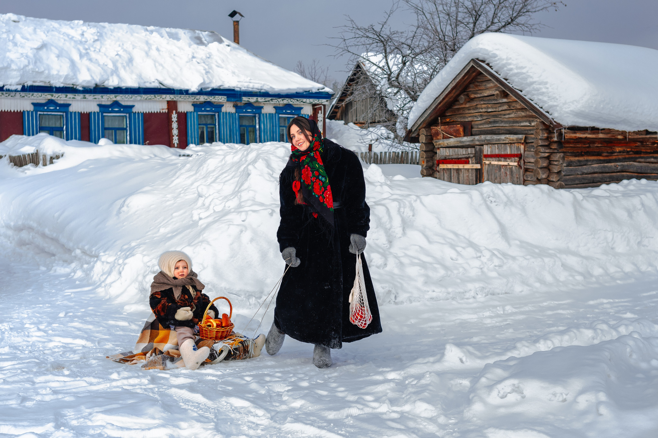 Русская зима. Семейный и свадебный фотограф в Бугуруслане Екатерина Ронжина