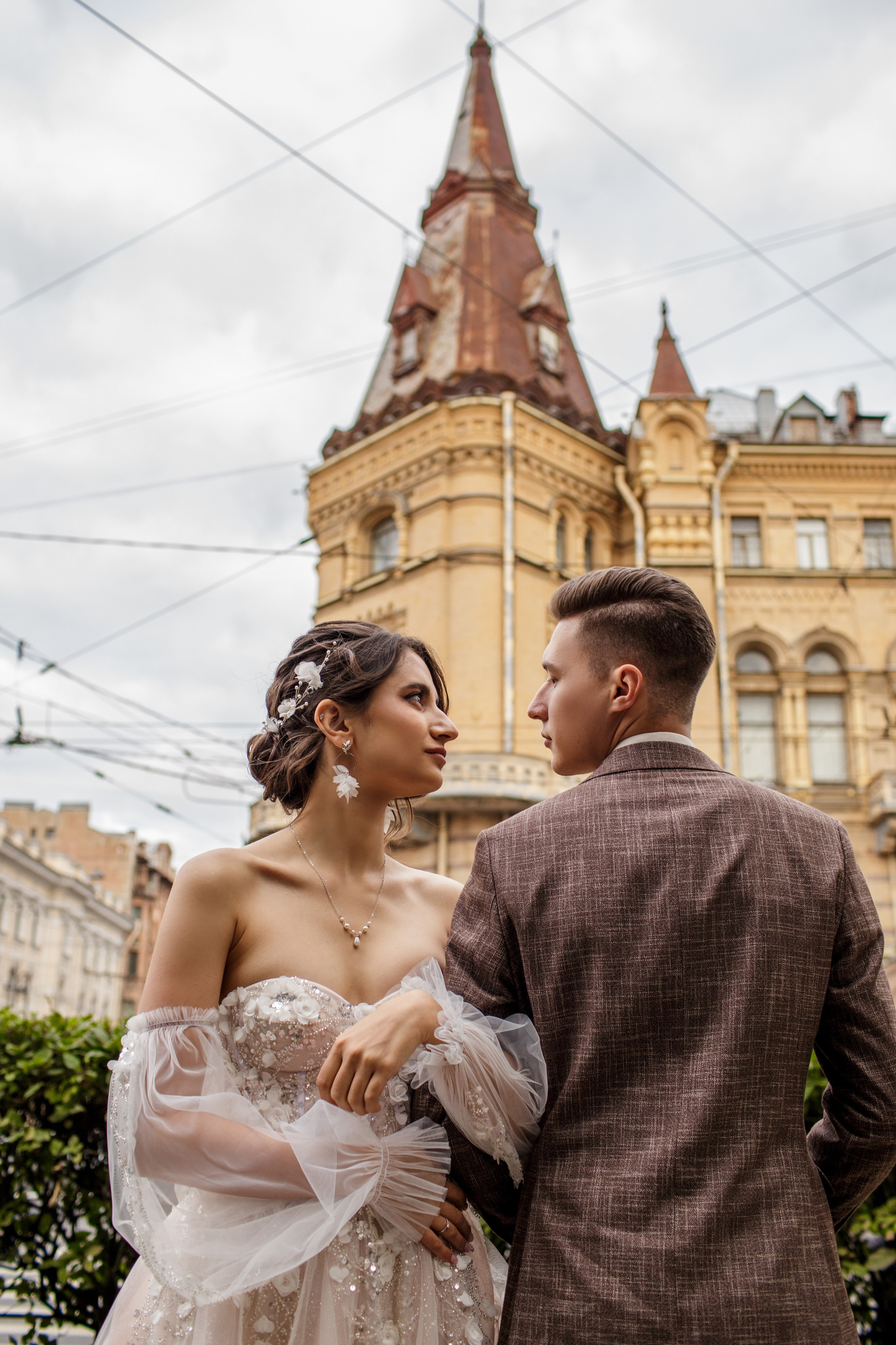 Свадебная фотосессия в Санкт-Петербурге. Свадебный фотограф Кирилл Белый
