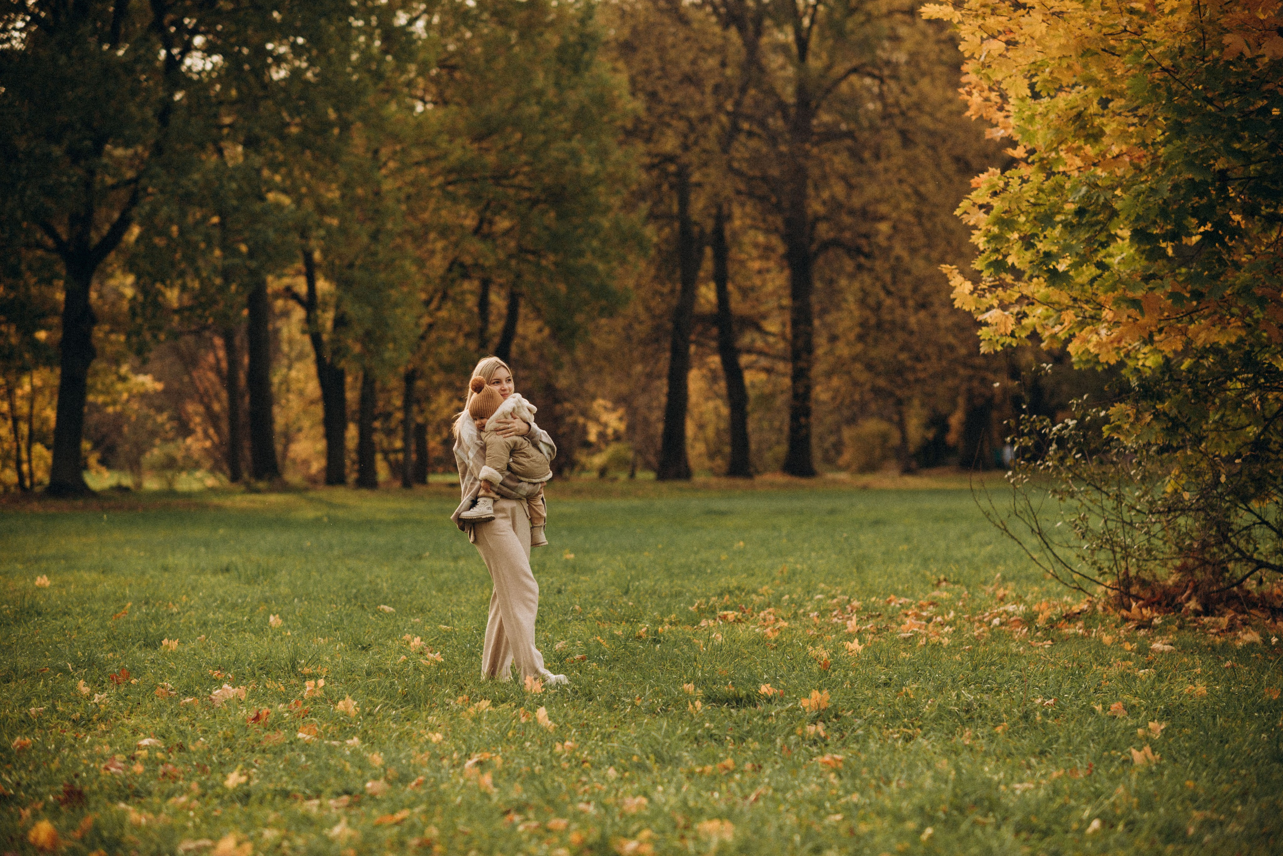 Осенняя фотосессия в парке. Семейный фотограф в Домодедово и Москве Елена Пичугина
