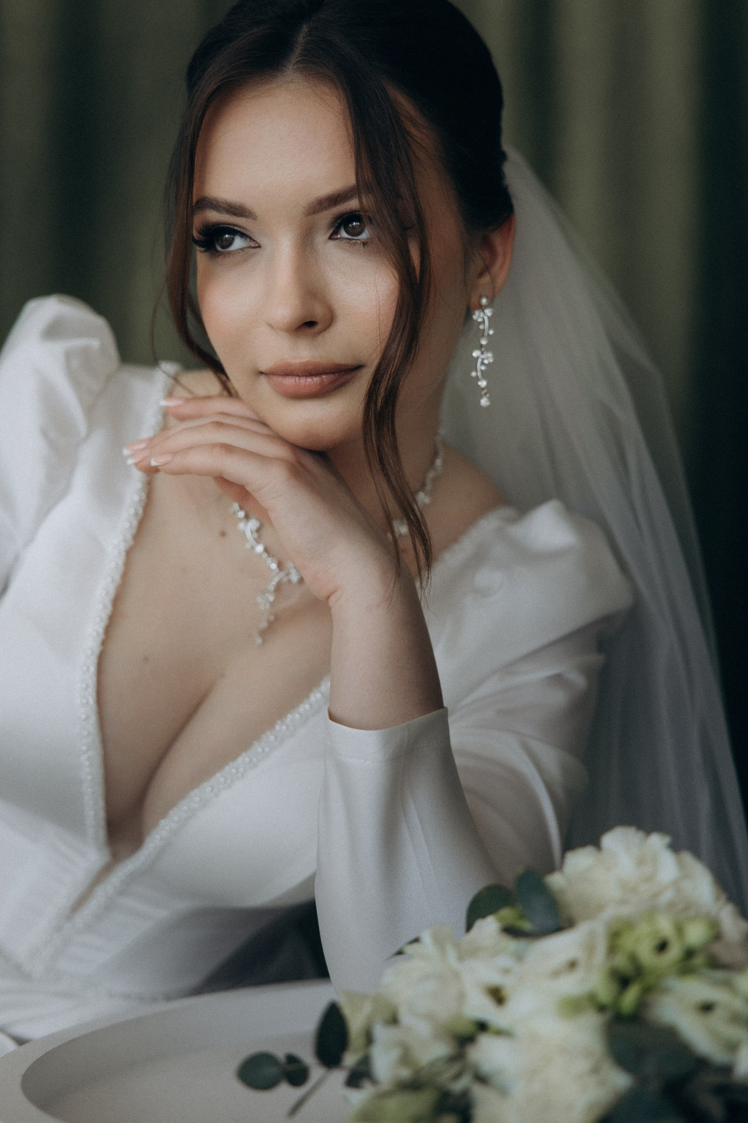 Свадебная фотосессия в фотостудии Пензы для Виктории и Михаила