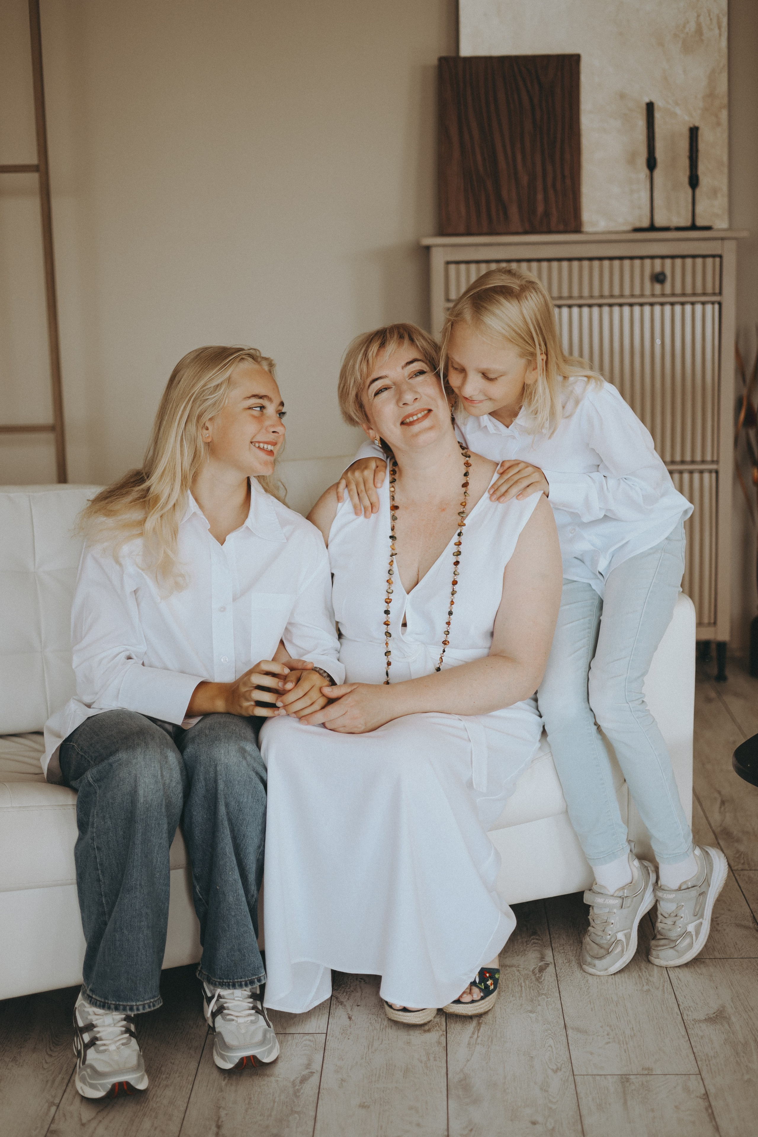 Татьяна и её дружная семья. Фотограф Мария Лаенко