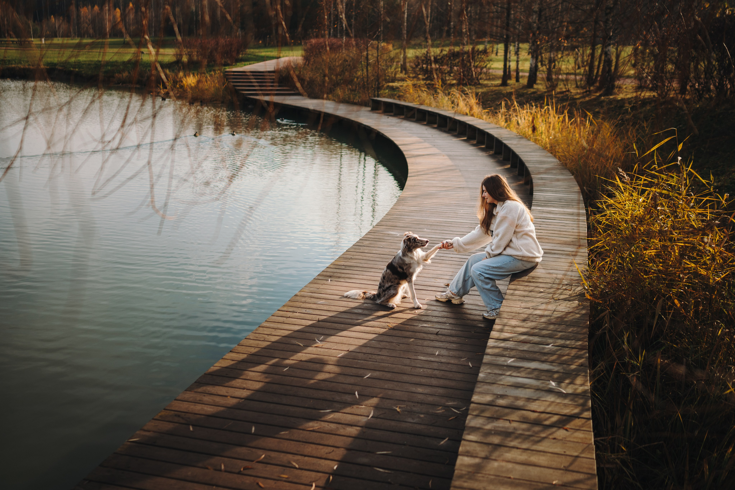 Настя, Максим, Орео и Норд. Семейный фотограф анималист Ананьева Мария — Москва
