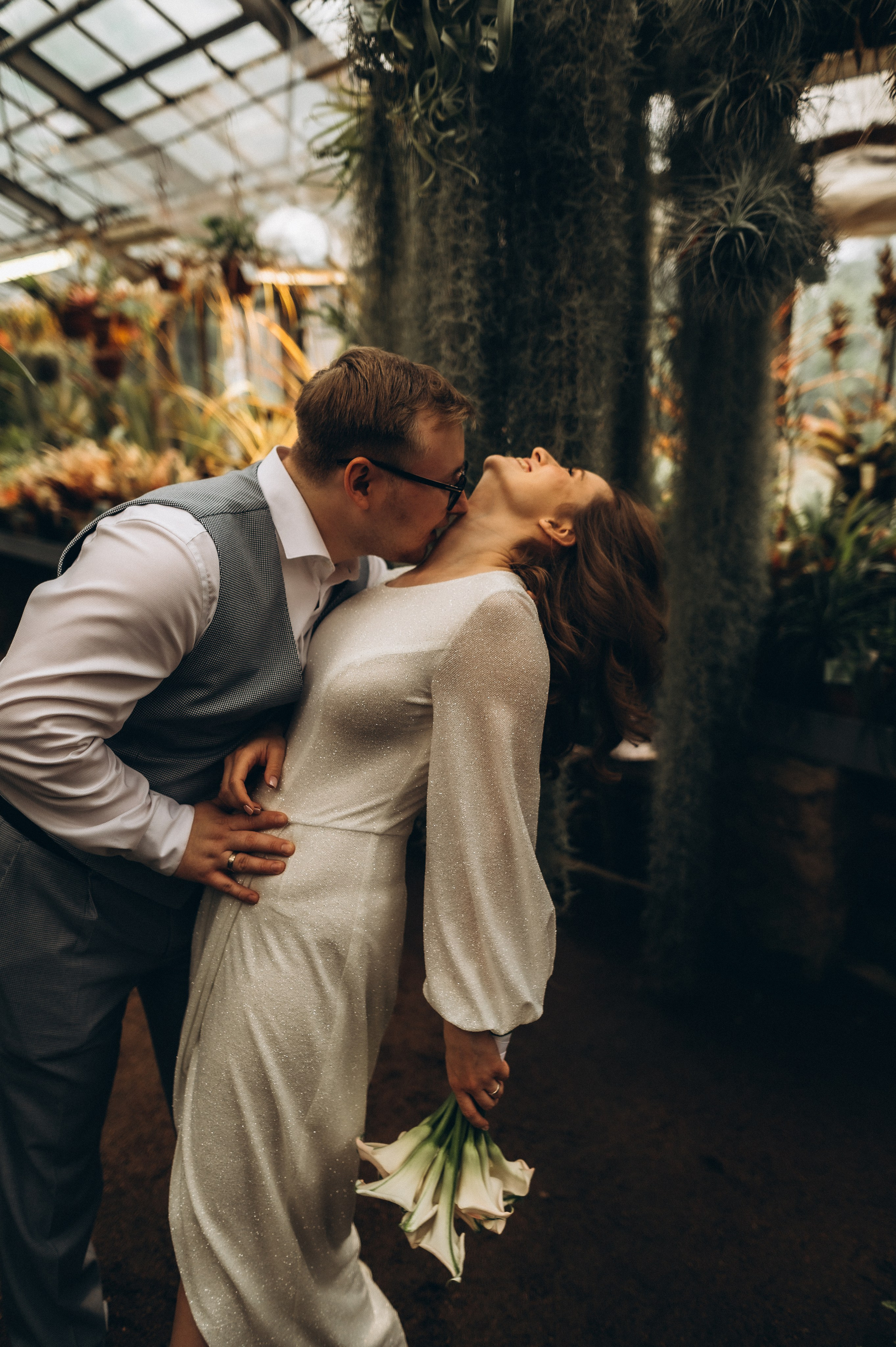 Загс+Оранжерея (камерная свадьба). Фотограф ПИТЕР СПБ Надежда Баранова