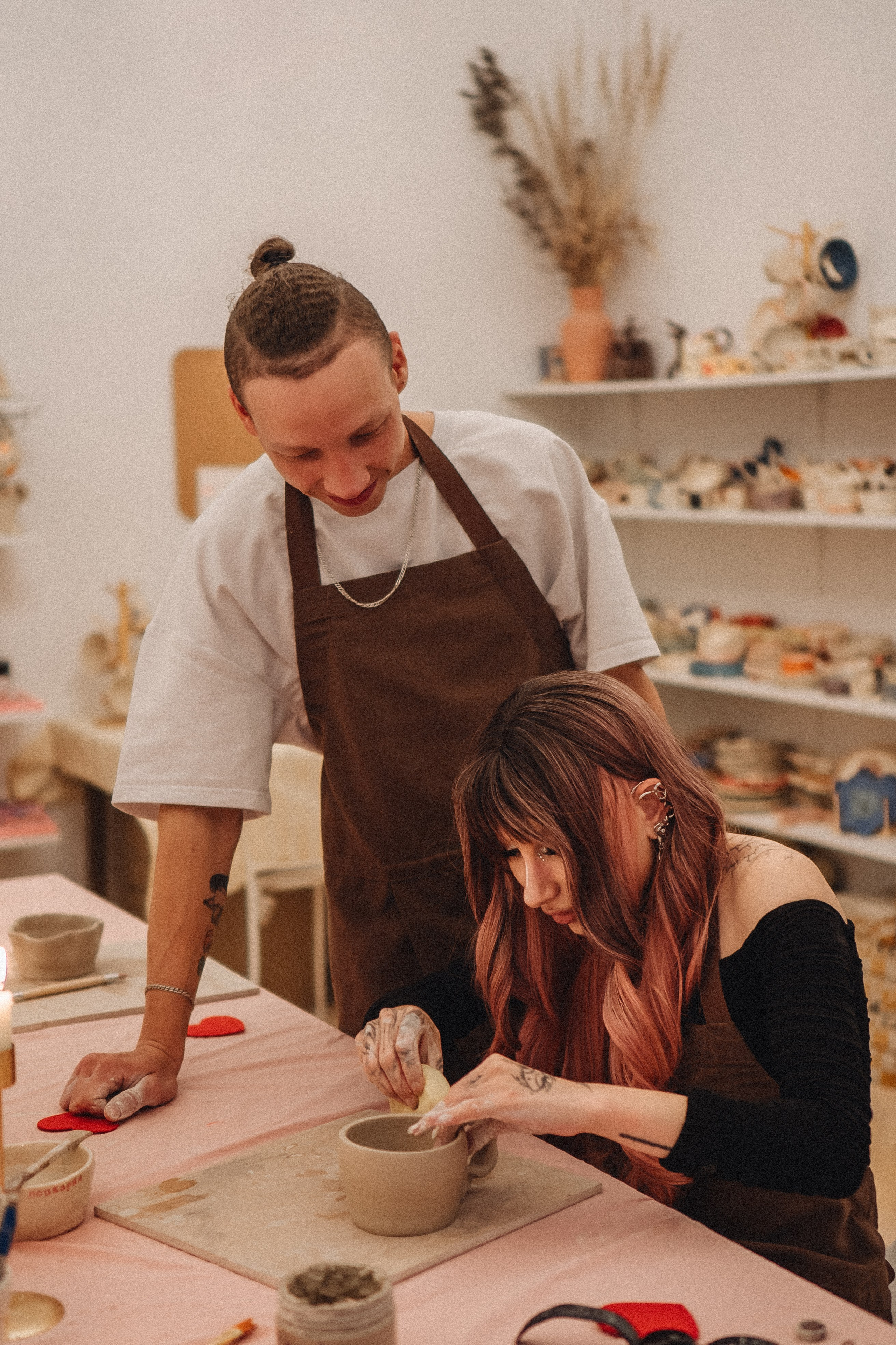 СВИДАНИЕ В ГОНЧАРНОЙ МАСТЕРСКОЙ. Профессиональный фотограф, Санкт-Петербург — Виктория Богомолова