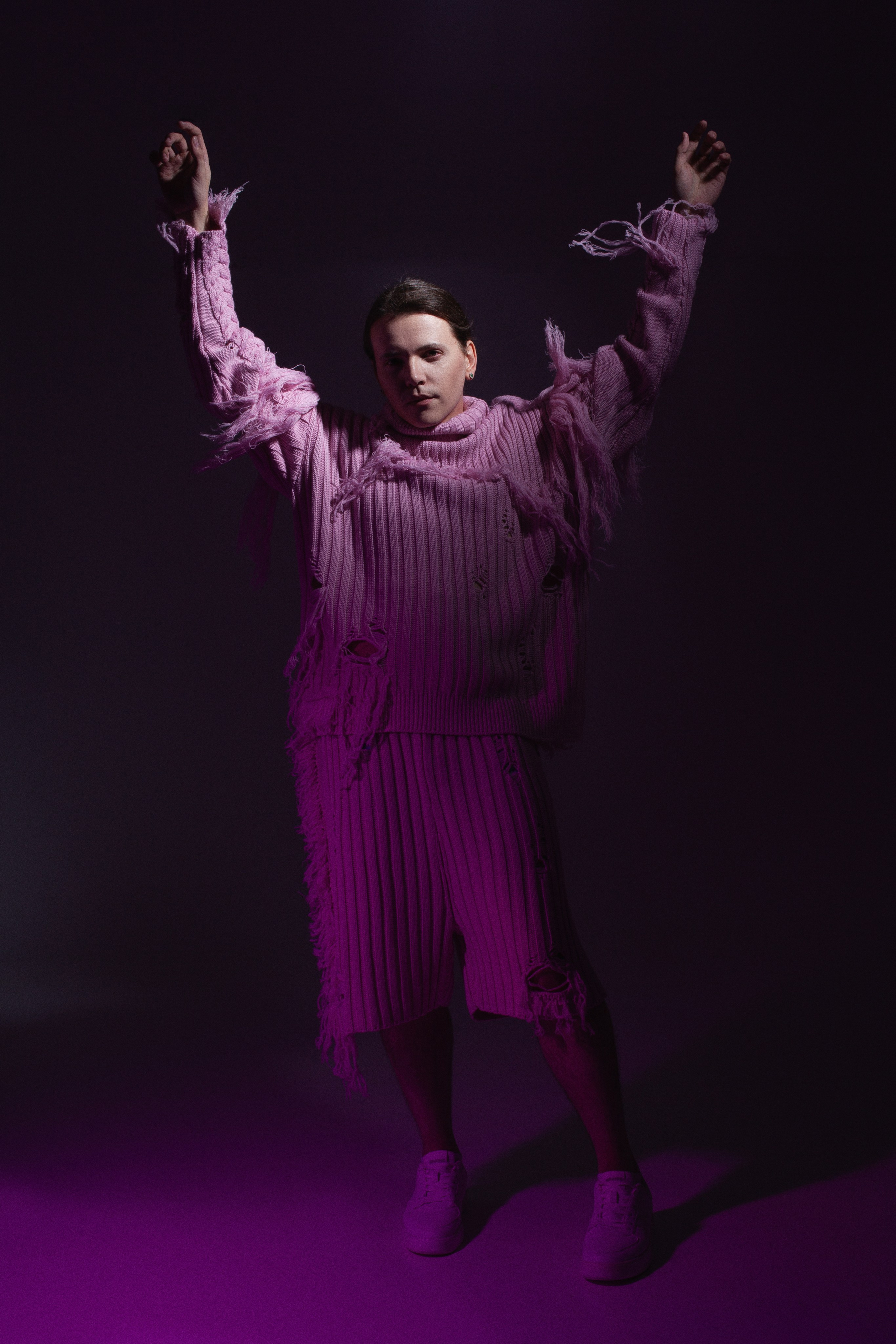 Имиджевая съемка в студии для модели