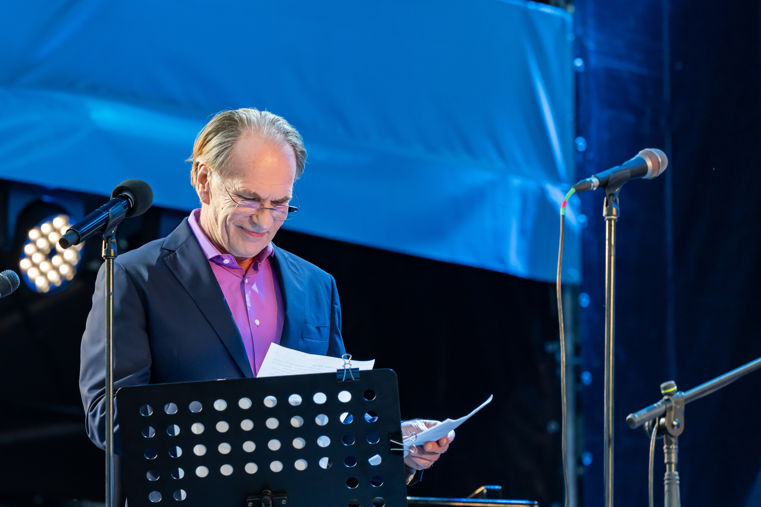 Алексей Гуськов на сцене Jazzовых сезонов в Горках Ленинских